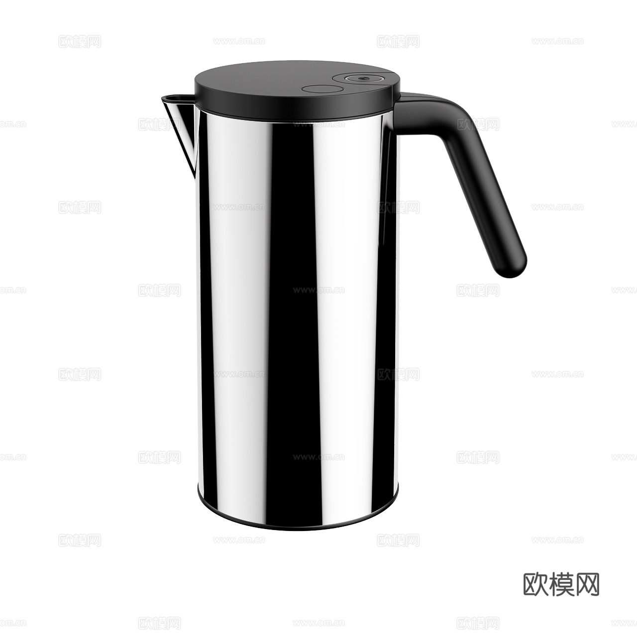 Alessi 极简水壶 现代水壶 电热水壶 不锈钢水壶3d模型