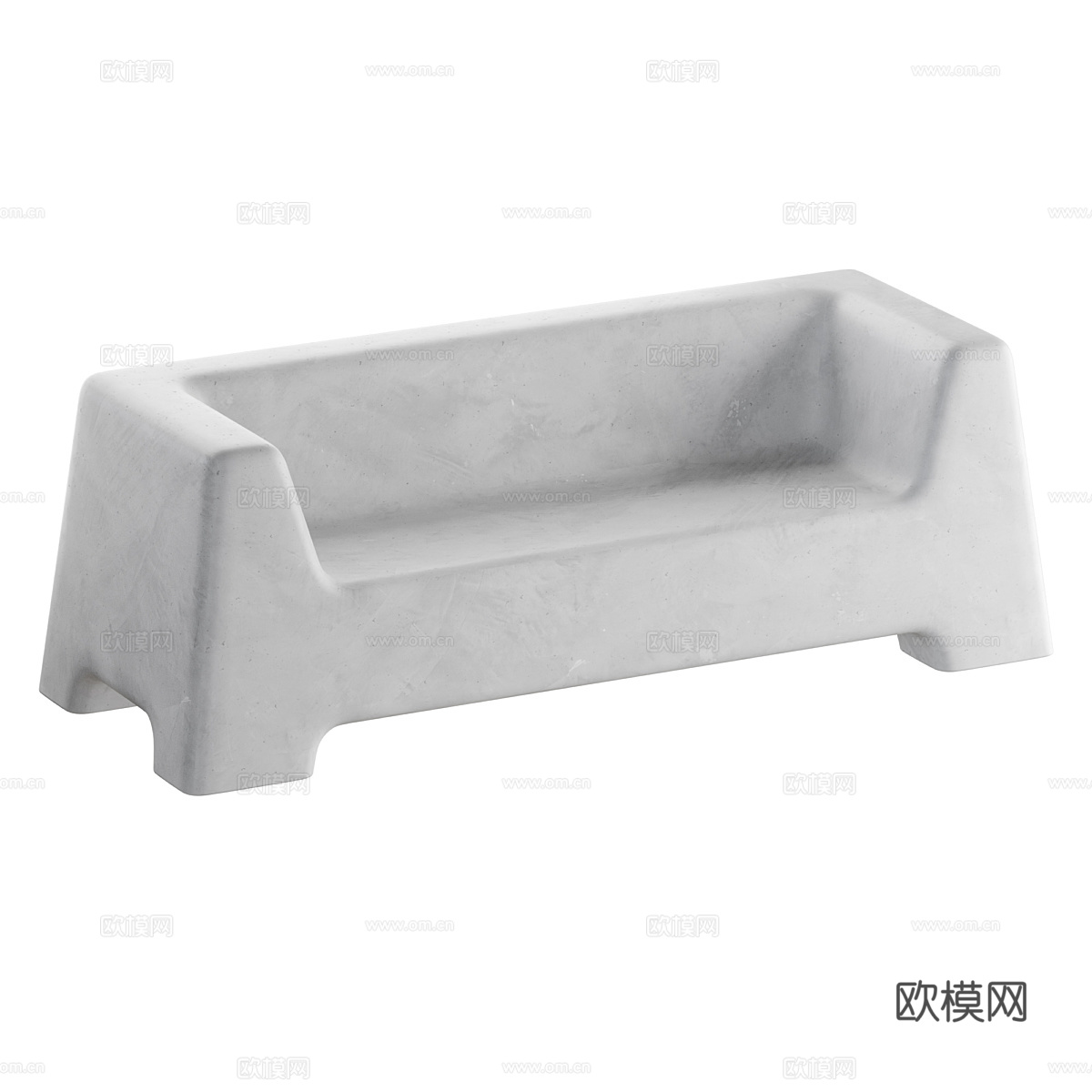 现代侘寂 SIT STREET 沙发椅 扶手椅3d模型