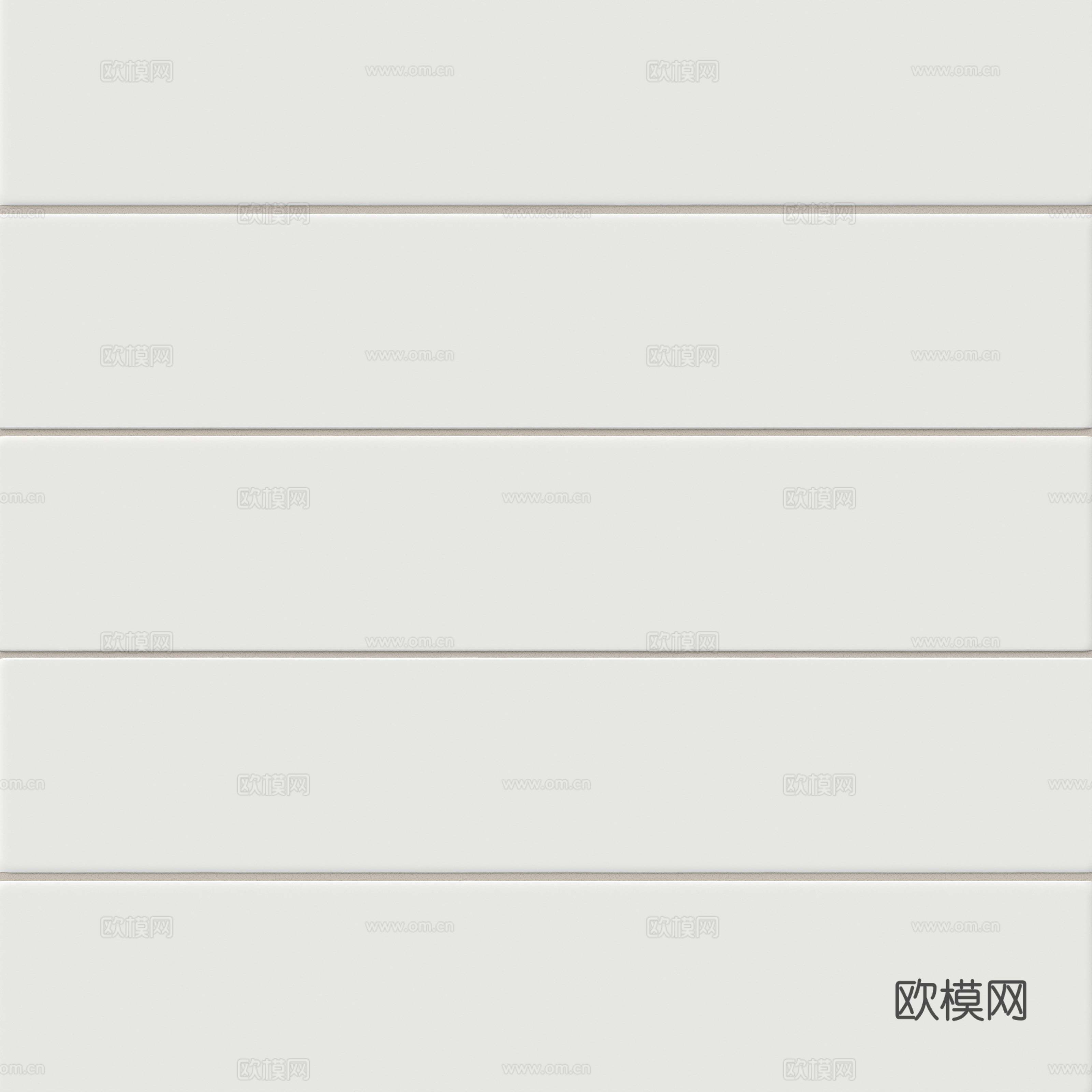 4x21长条形象牙白瓷砖
