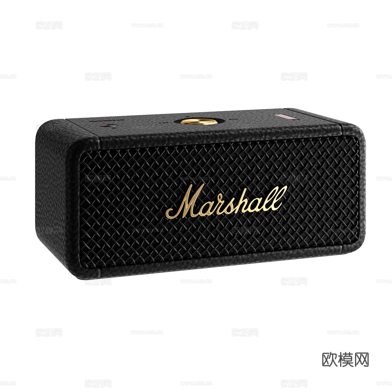 Marshall 复古音箱 网红音箱 蓝牙音箱 音响 扬声器3d模型
