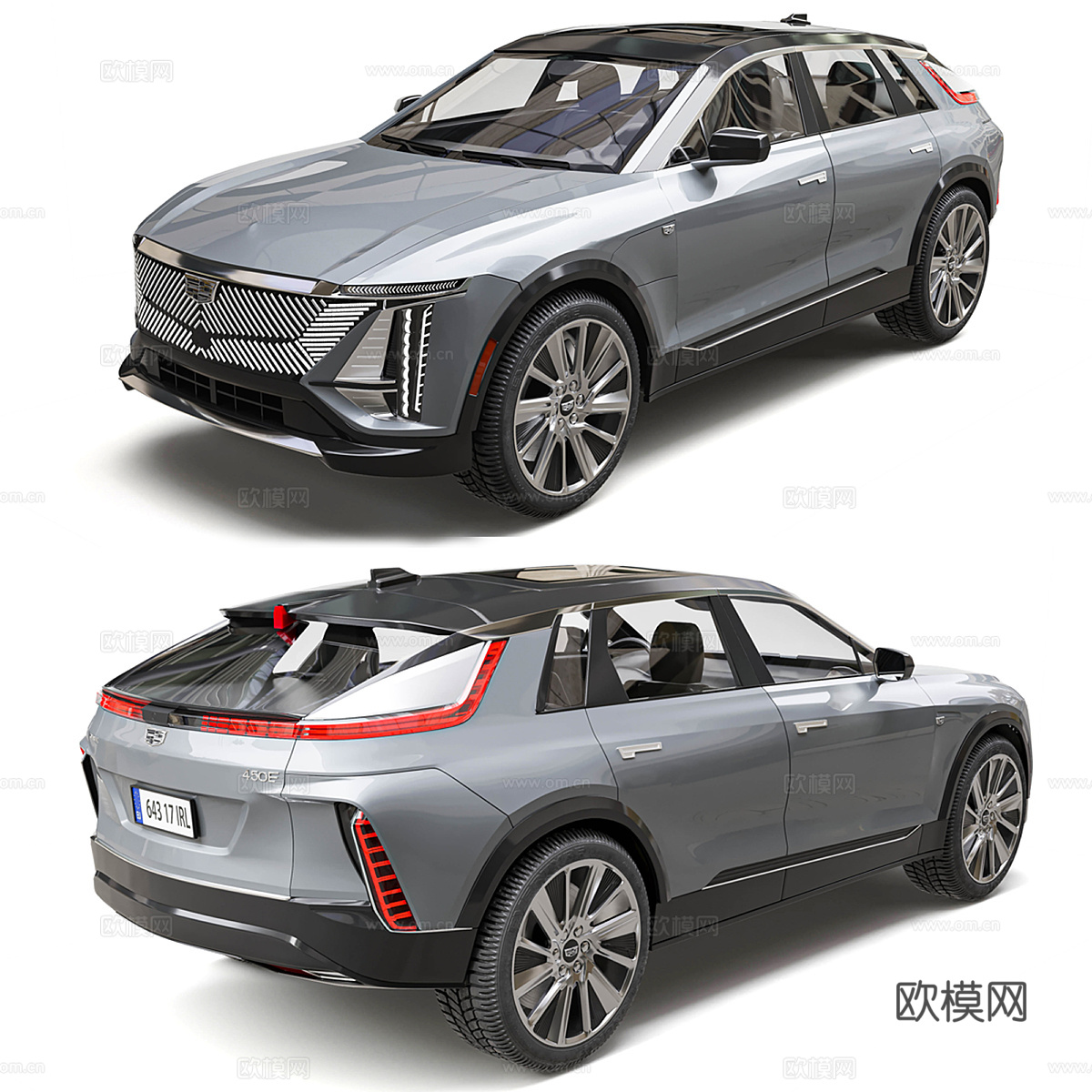 凯迪拉克 Lyriq 2023 SUV3d模型