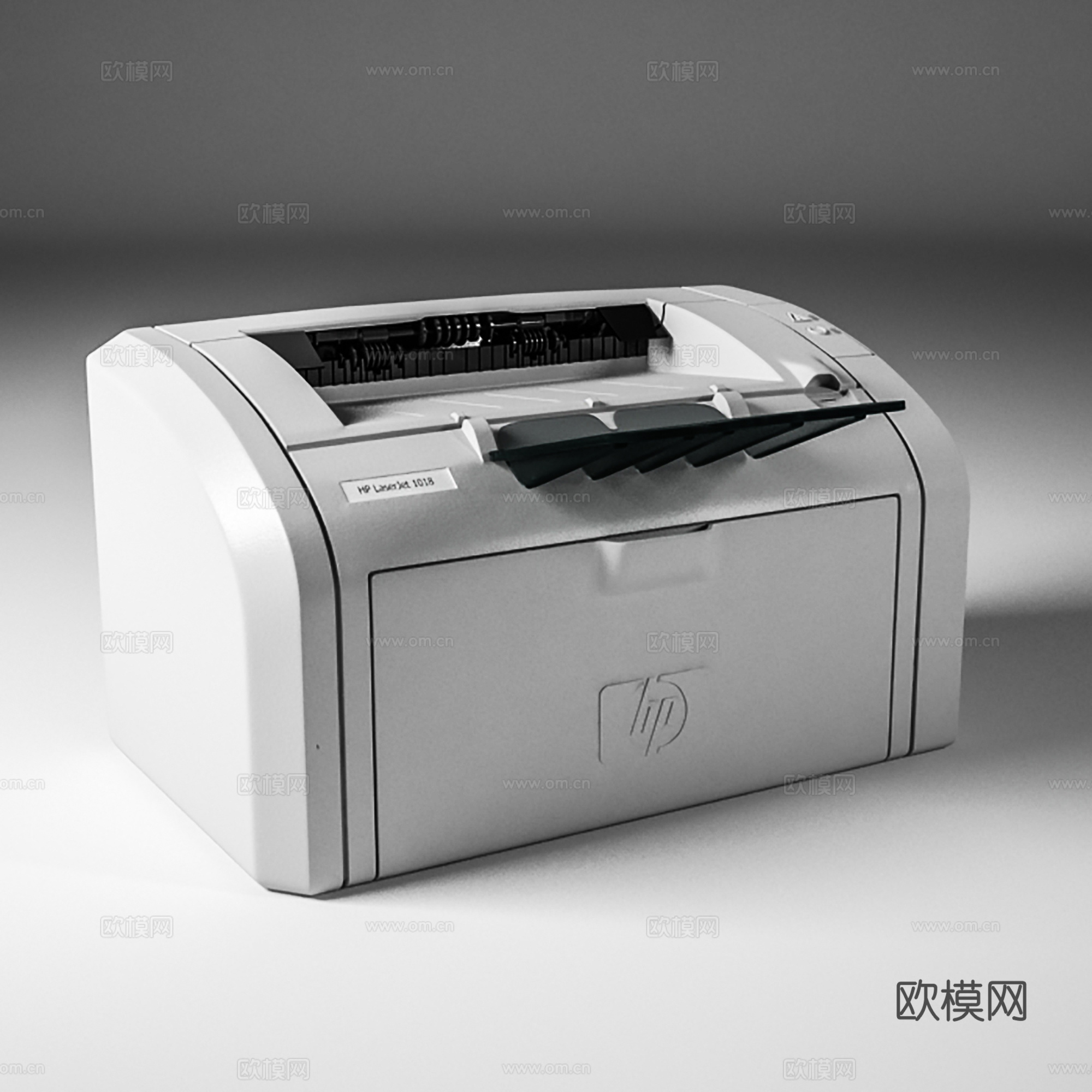 现代办公用品  打印机 复印机3d模型