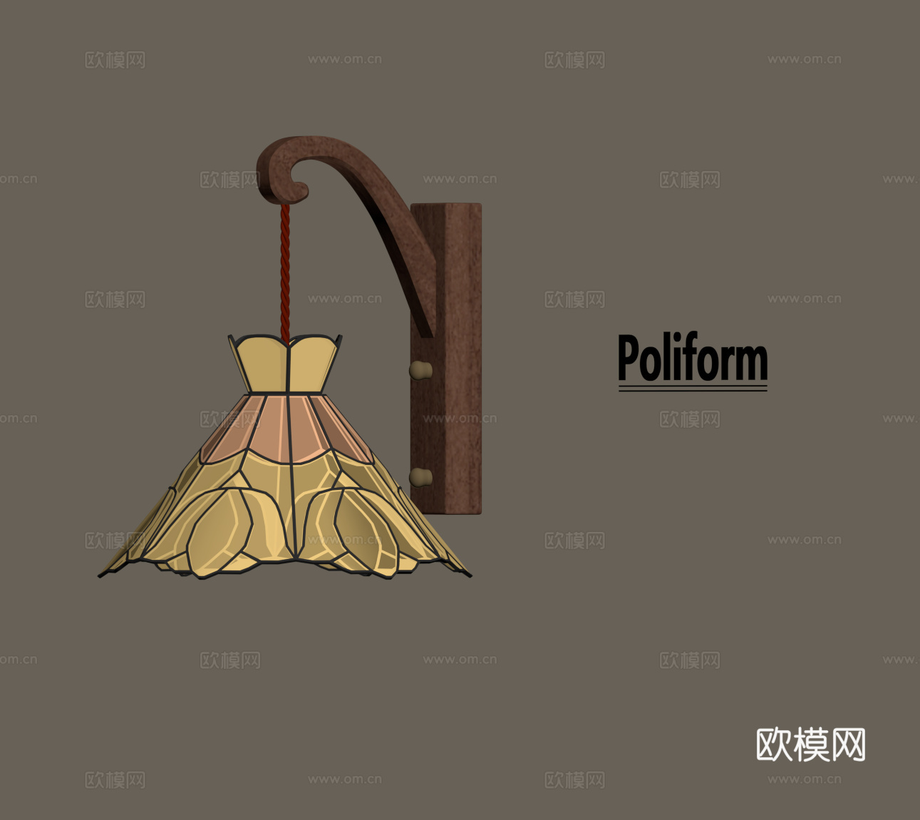 015壁灯 现代儿童壁灯su模型