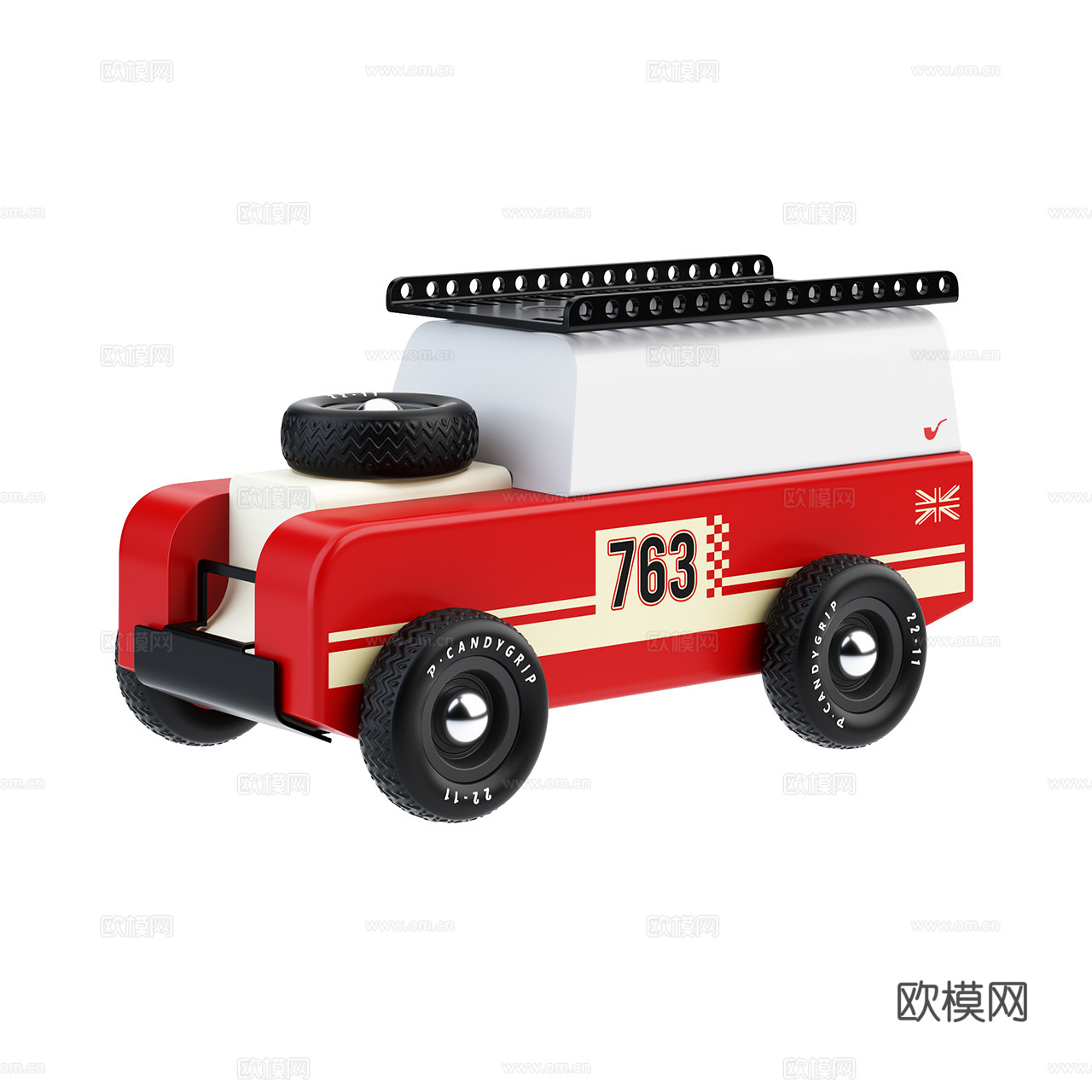 Candylab 现代玩具车 儿童玩具 玩具车 装饰品3d模型