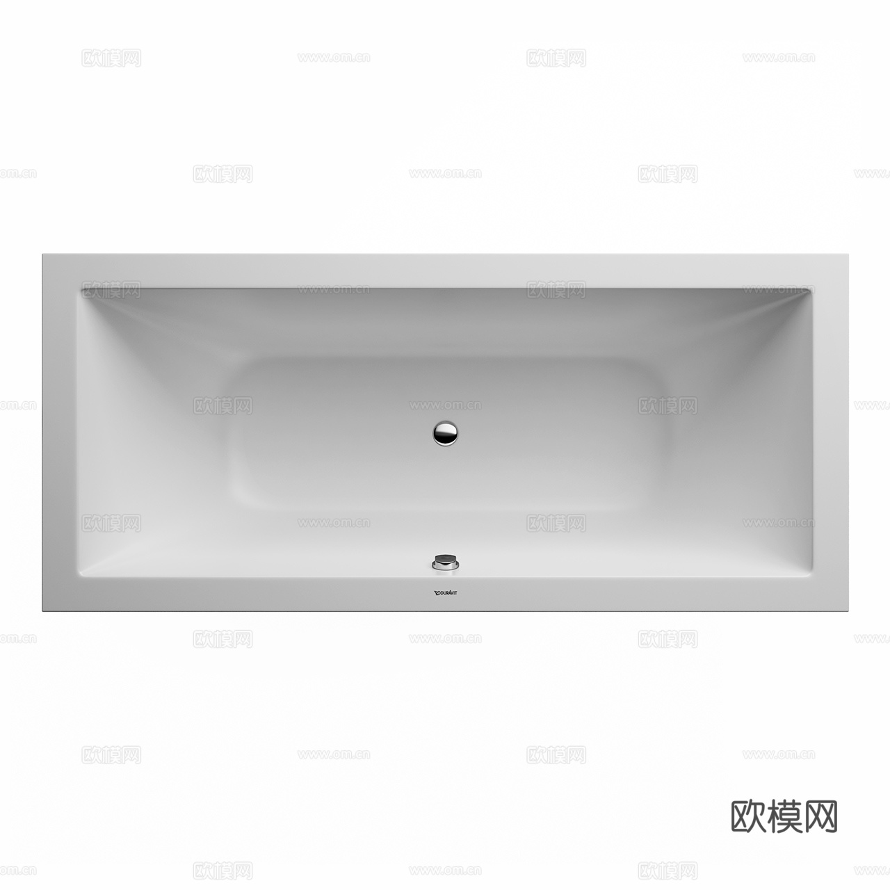 Duravit 现代浴缸 极简浴缸 独立浴缸 陶瓷浴缸3d模型