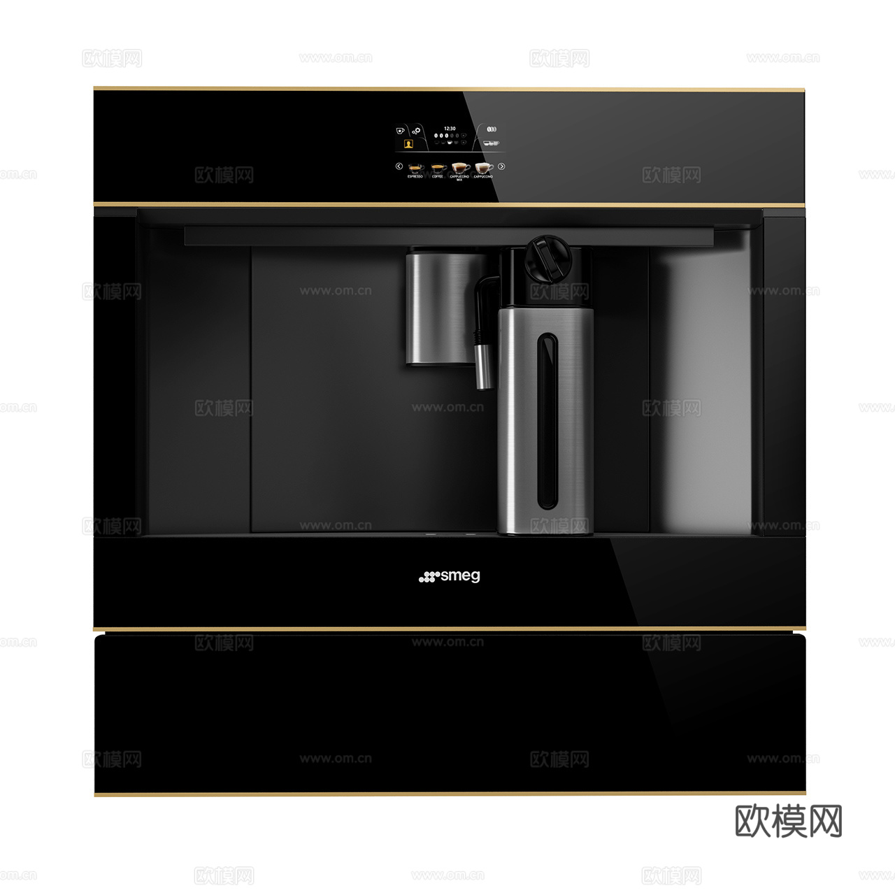 Smeg 现代咖啡机 嵌入式咖啡机 咖啡机 厨房电器3d模型