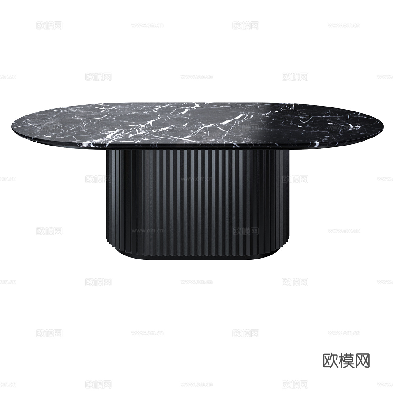 Eternel 意式餐桌 极简餐桌 大理石餐桌 实木餐桌3d模型