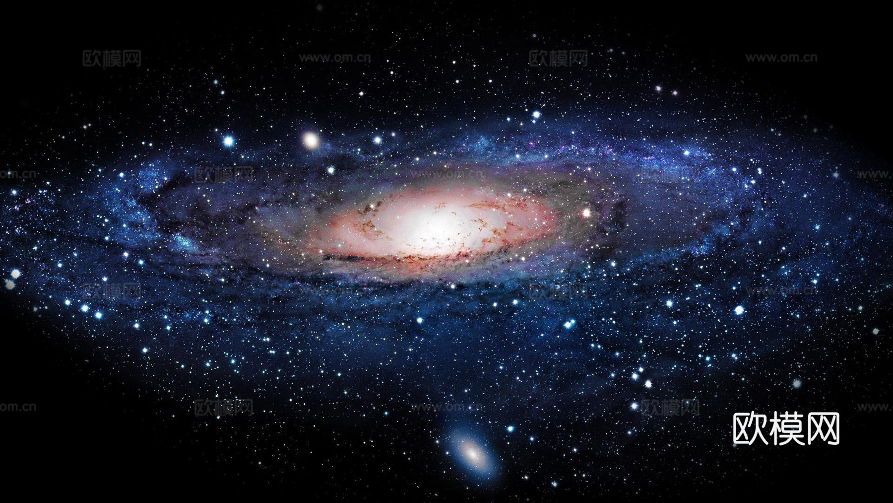 夜晚天空 银河 夜空 星云