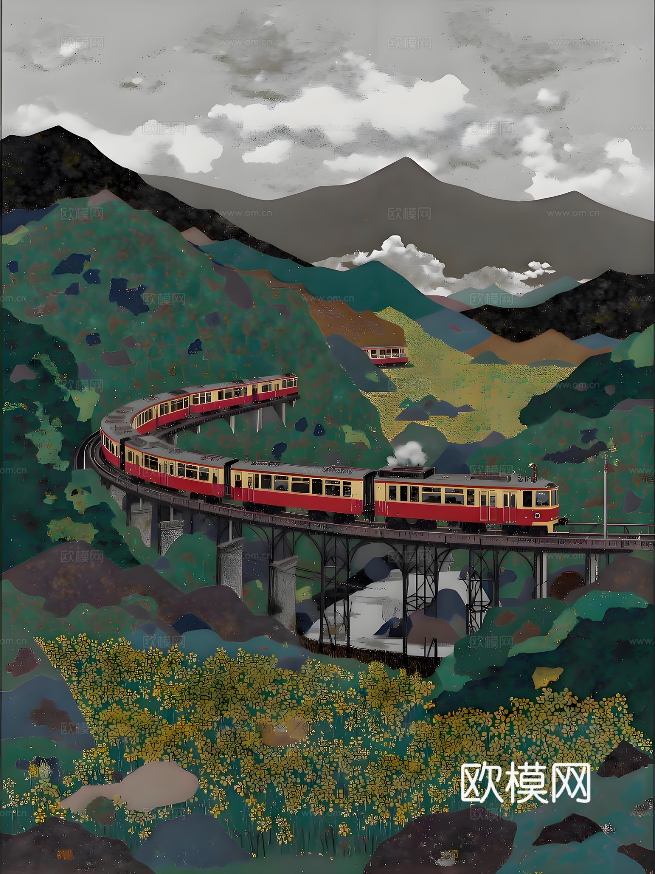 艺术时尚现代挂画