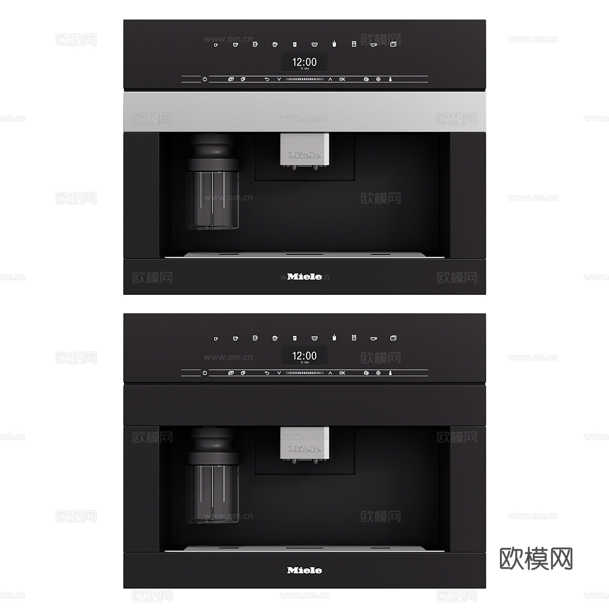 现代意式德国美诺 Miele 厨房电器3d模型