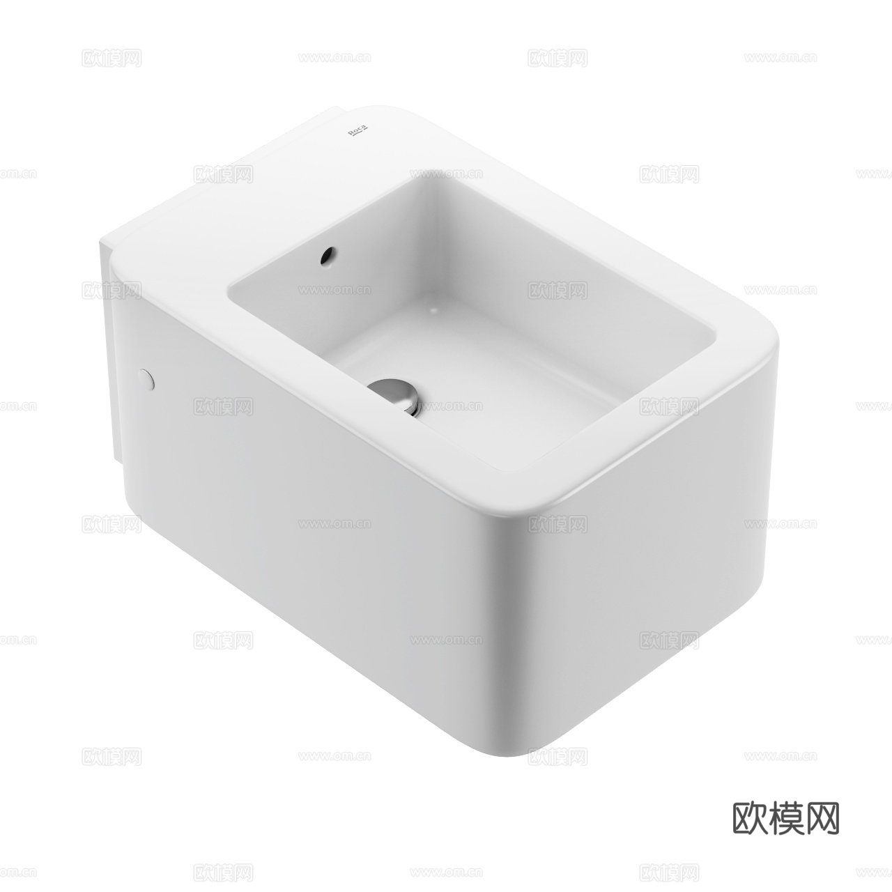 Roca 现代拖把池 极简拖把池 坐浴盆3d模型