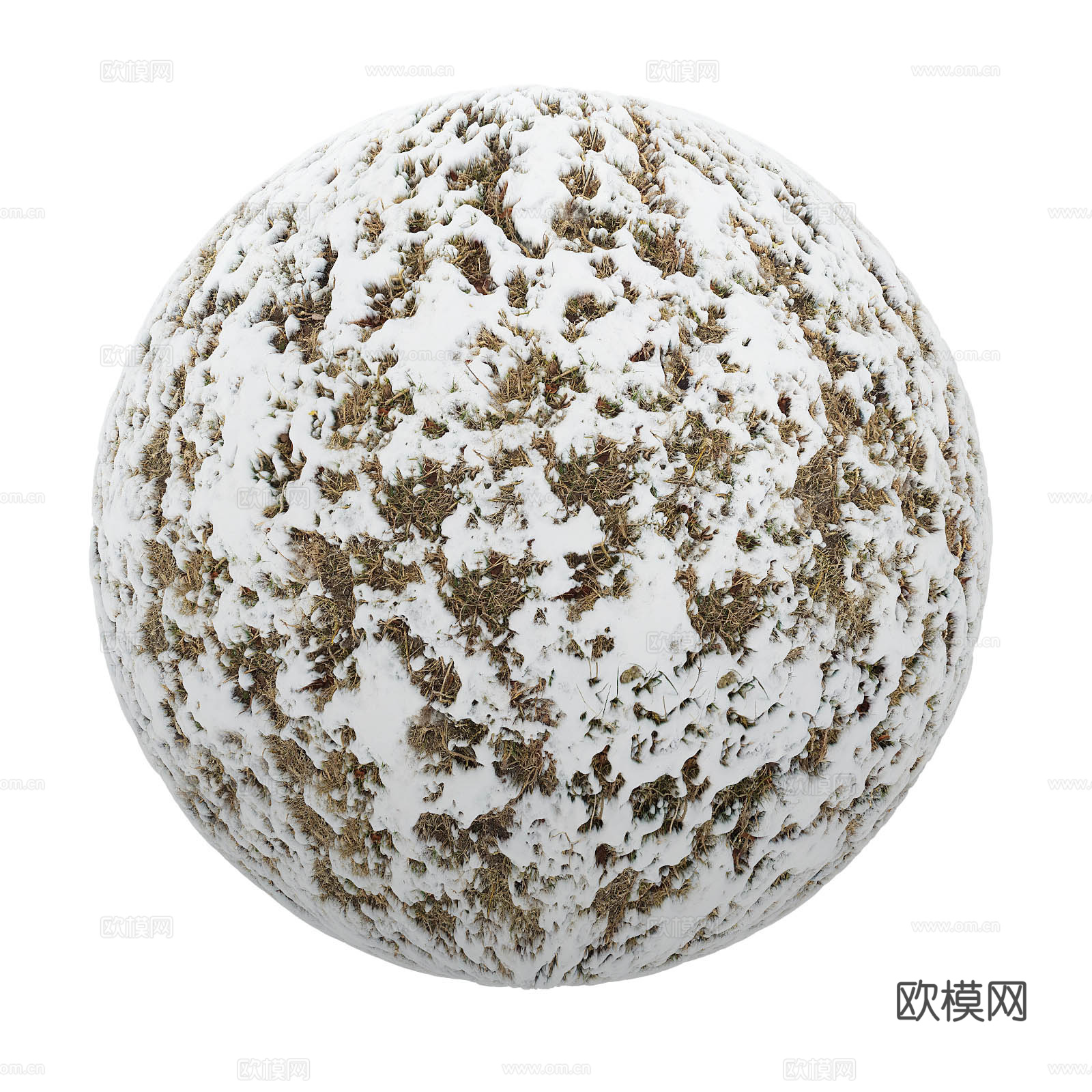 雪地 雪球贴图2
