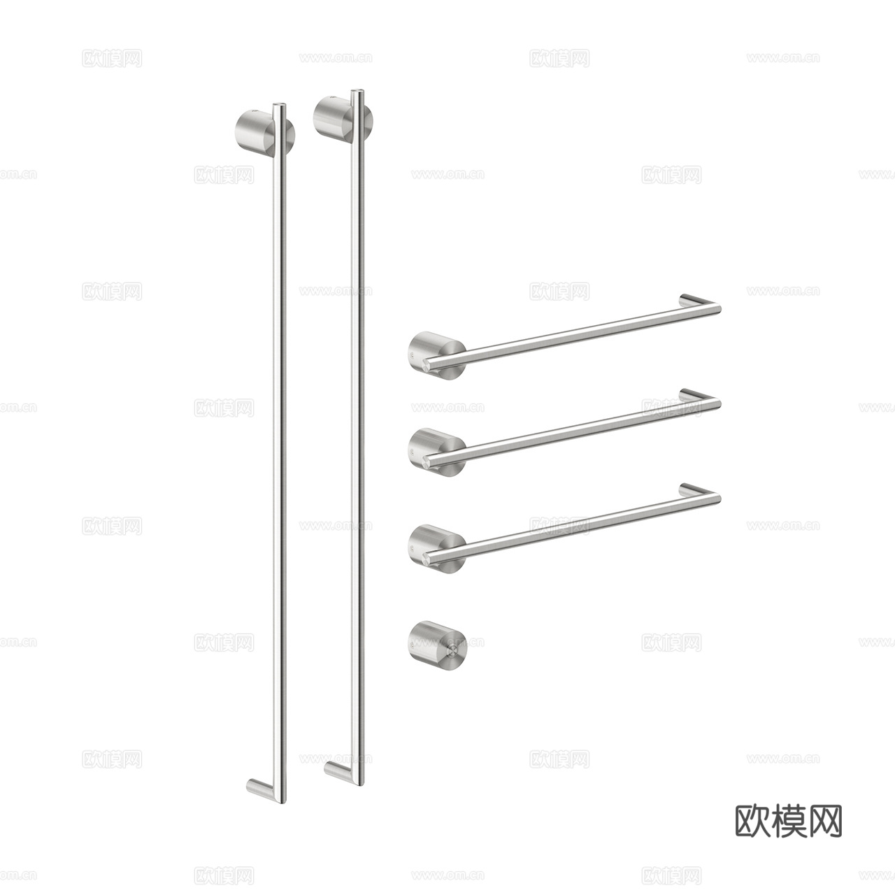 Cea 现代毛巾架 极简毛巾架 电热毛巾架 金属毛巾架3d模型