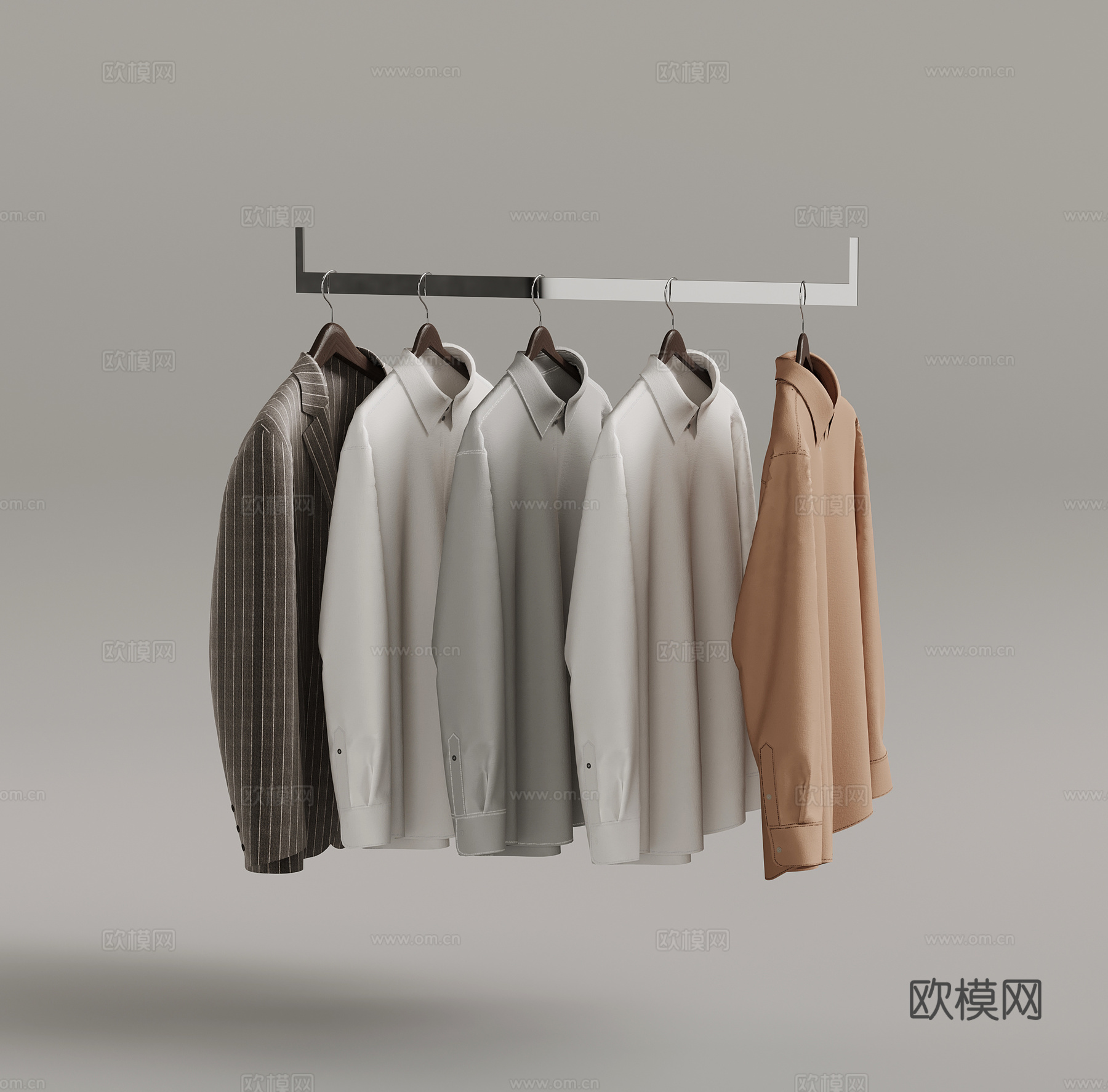 014现代衣服服装3d模型