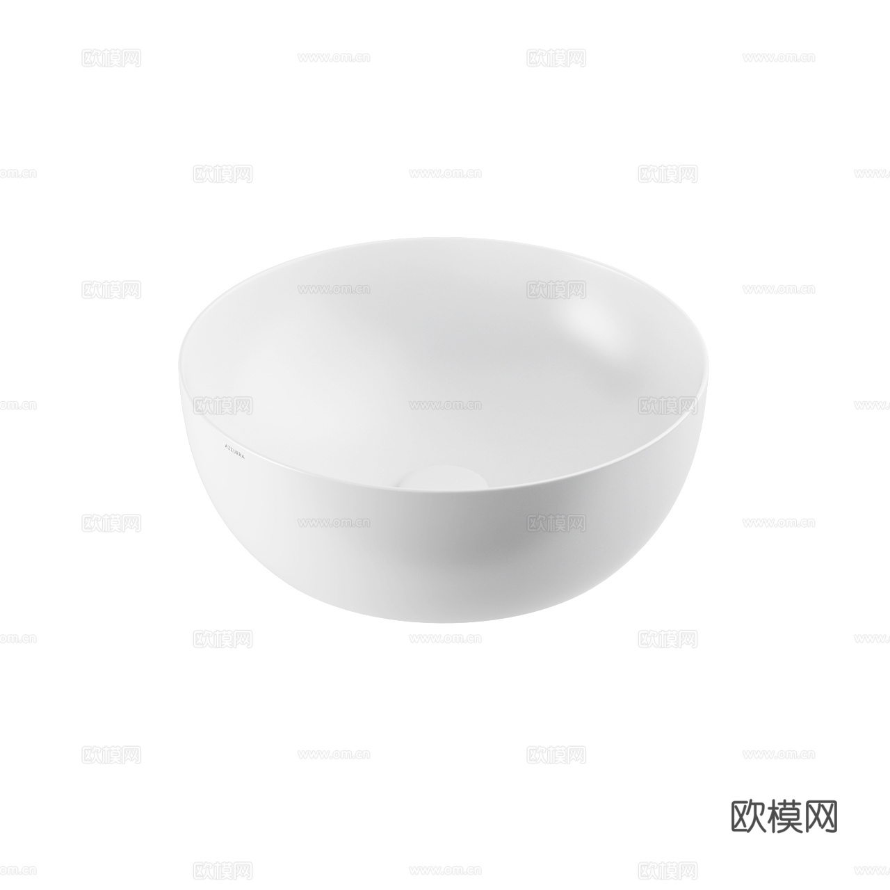 Azzurra 极简台盆 现代台盆 台上盆 洗脸盆 陶瓷台盆3d模型