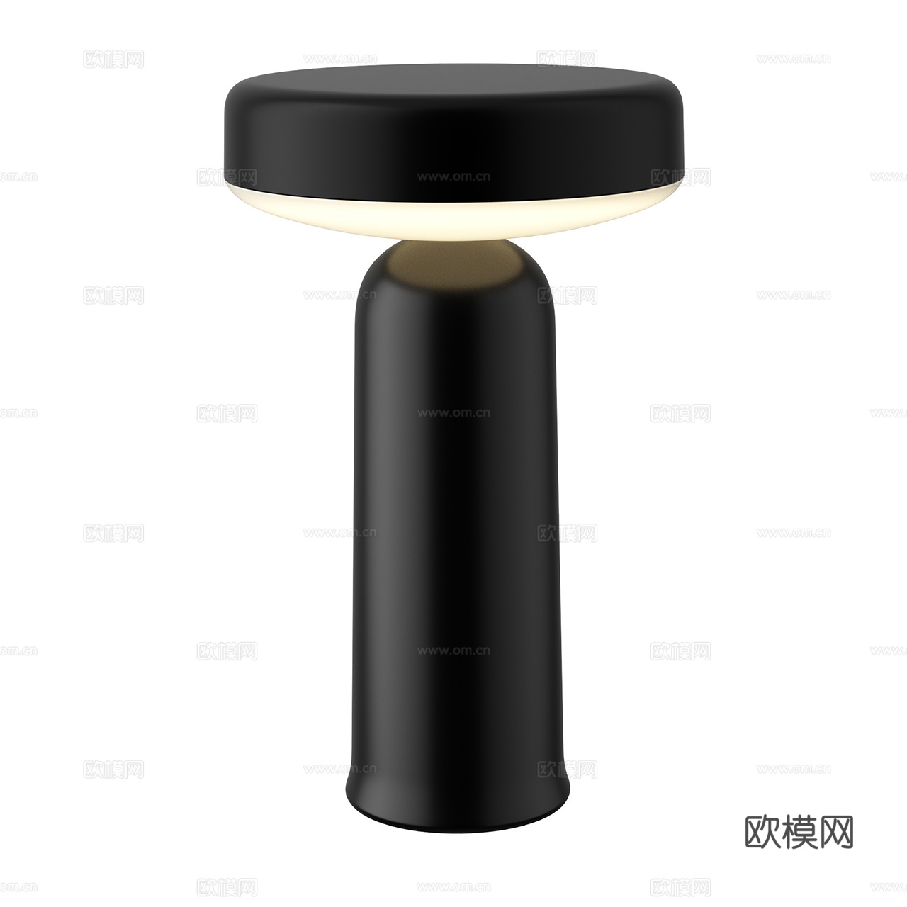 Muuto 现代台灯 极简台灯 蘑菇台灯 便携式台灯3d模型