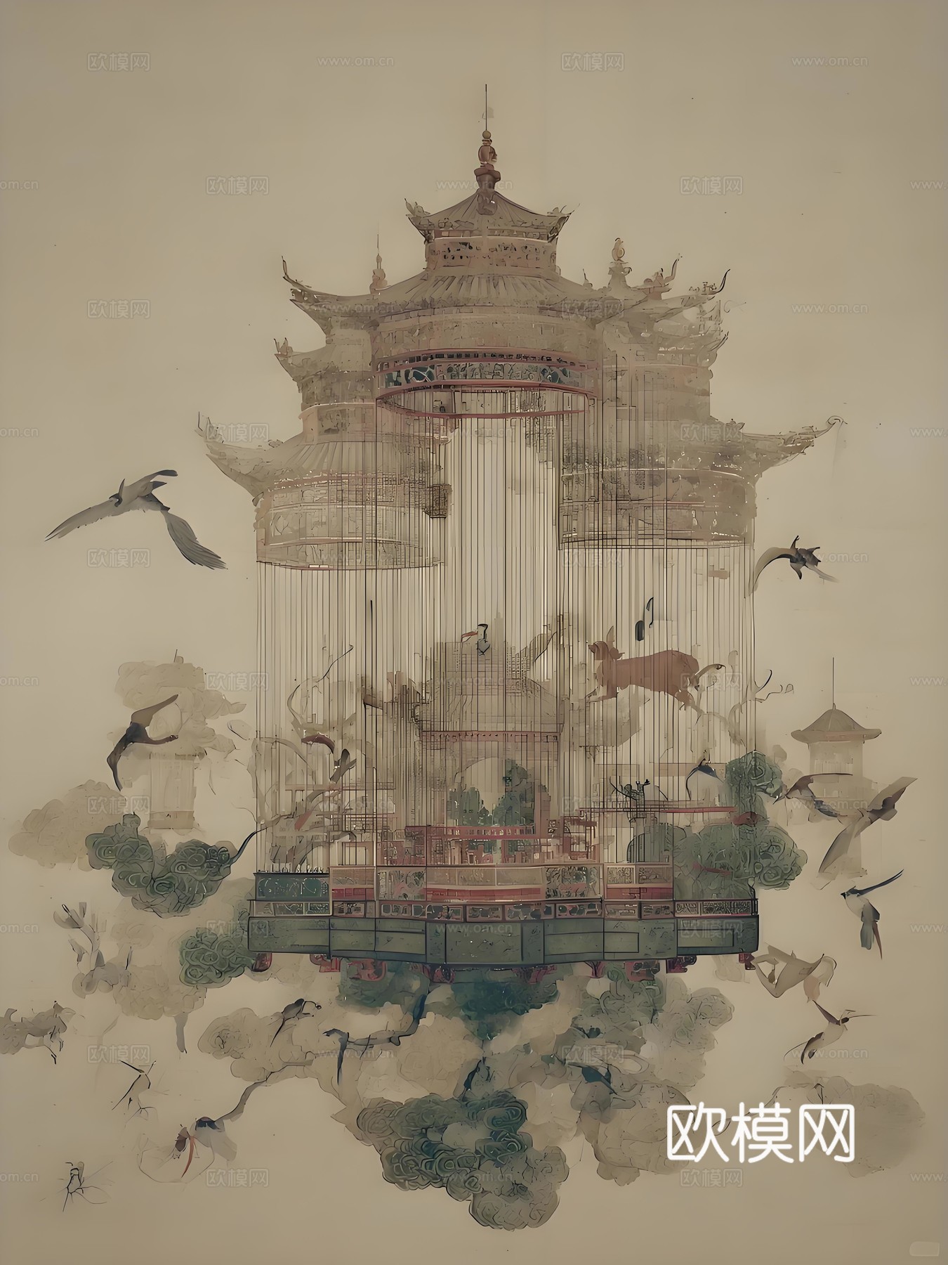 艺术时尚现代挂画