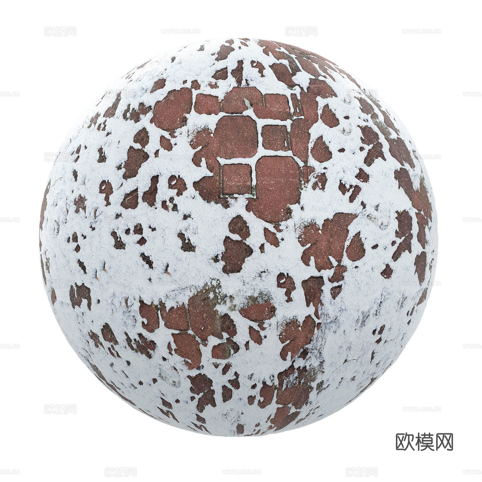 雪地 雪球贴图4