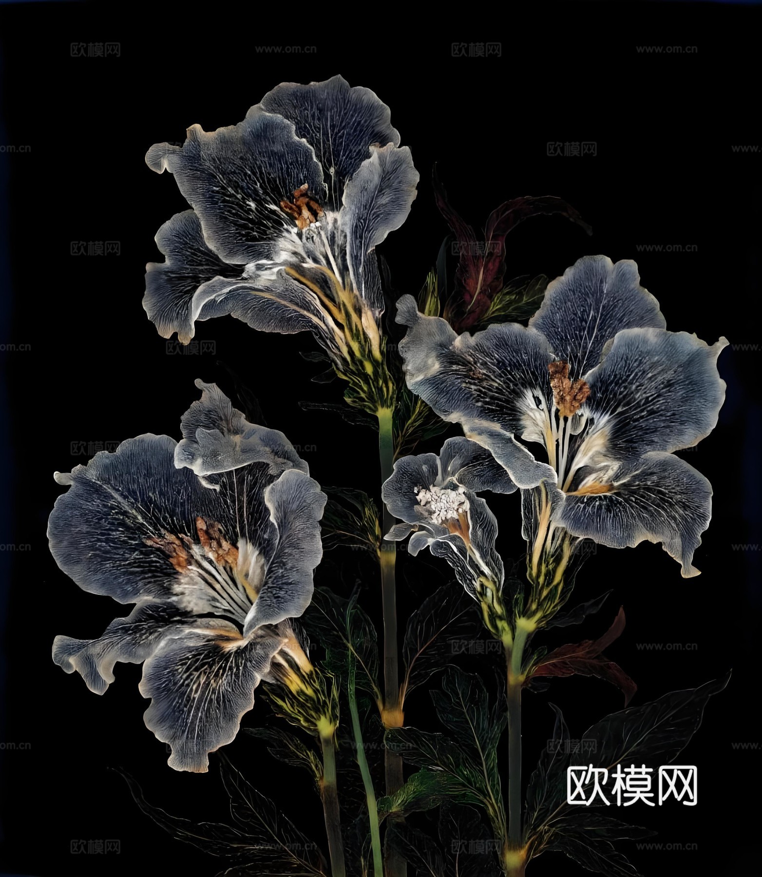 艺术时尚现代挂画下载（渲染图3）