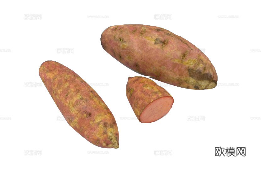 现代蔬菜马铃薯su模型下载