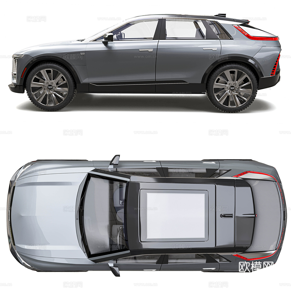 凯迪拉克 Lyriq 2023 SUV3d模型