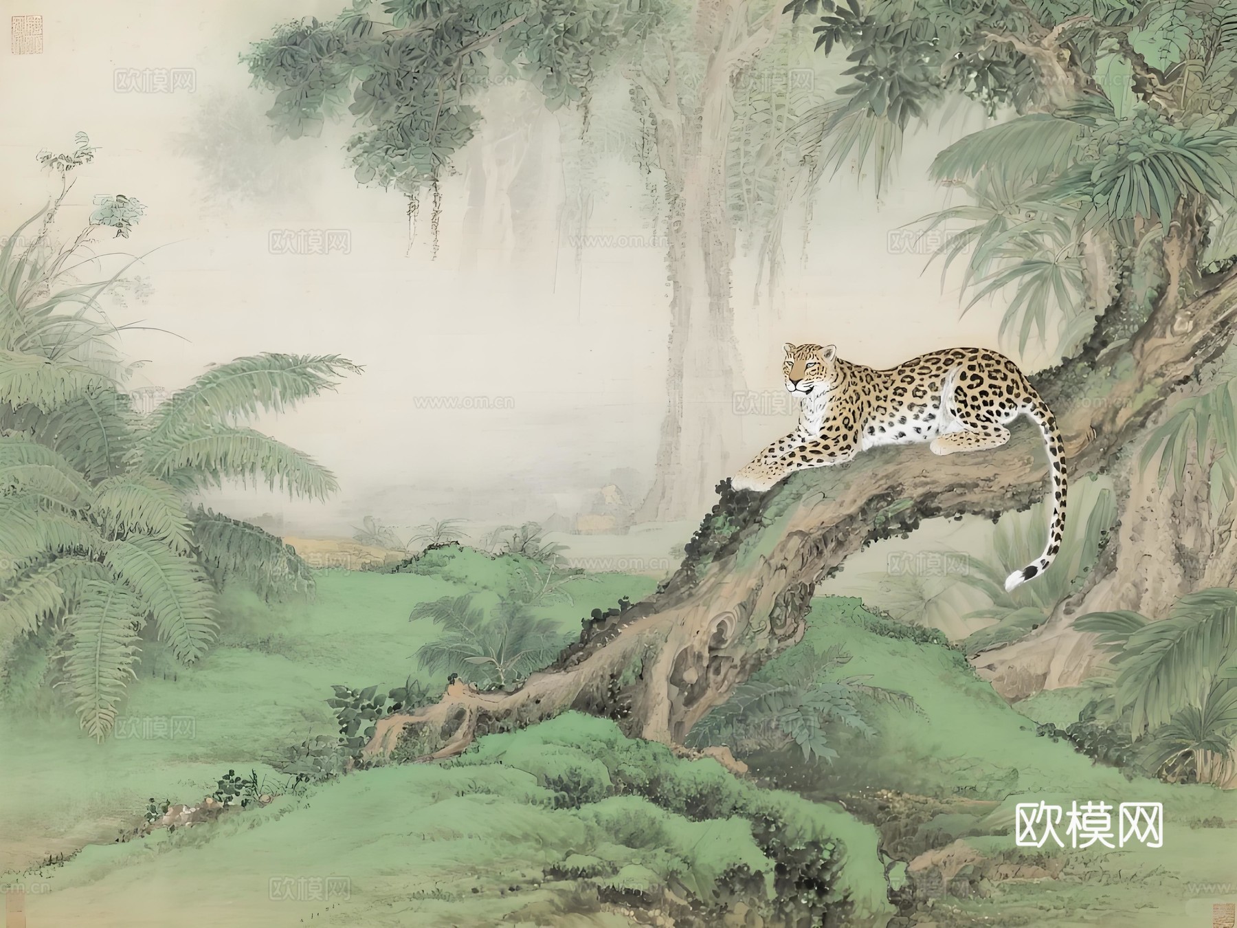 艺术时尚现代挂画下载（渲染图6）