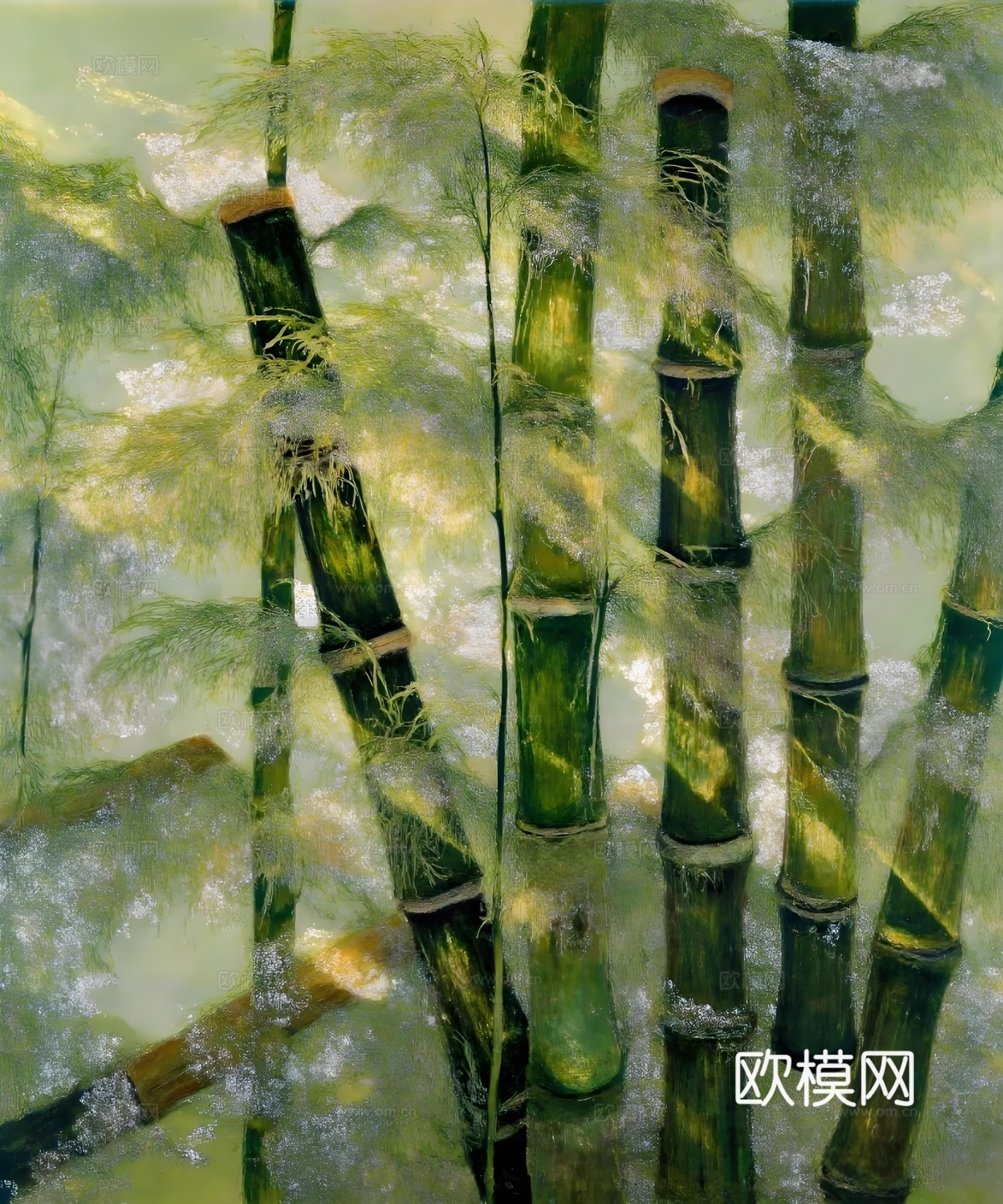 艺术时尚现代挂画下载（渲染图6）