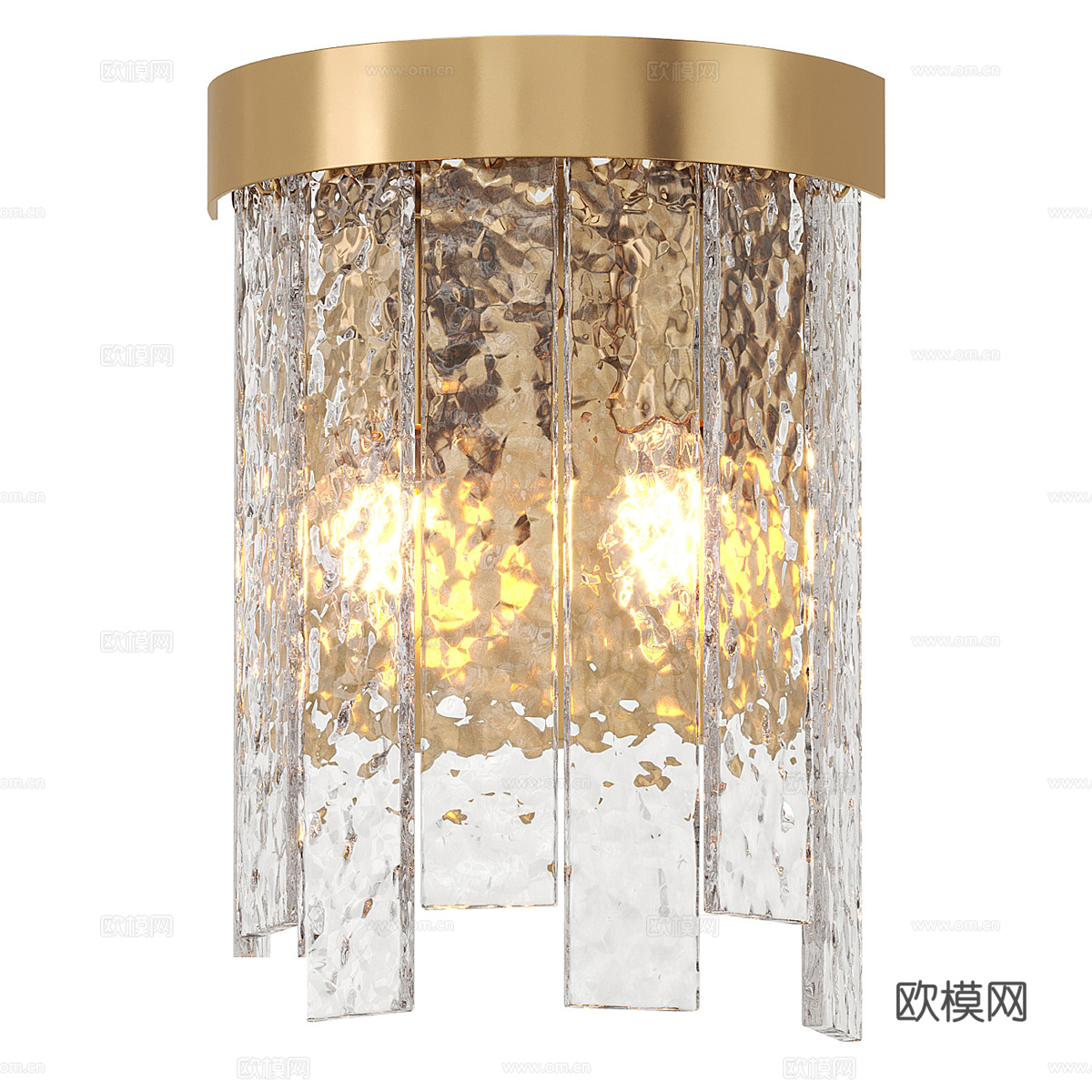 现代简约轻奢壁灯 壁灯 简约壁灯 装饰壁灯 玻璃壁灯 灯3d模型