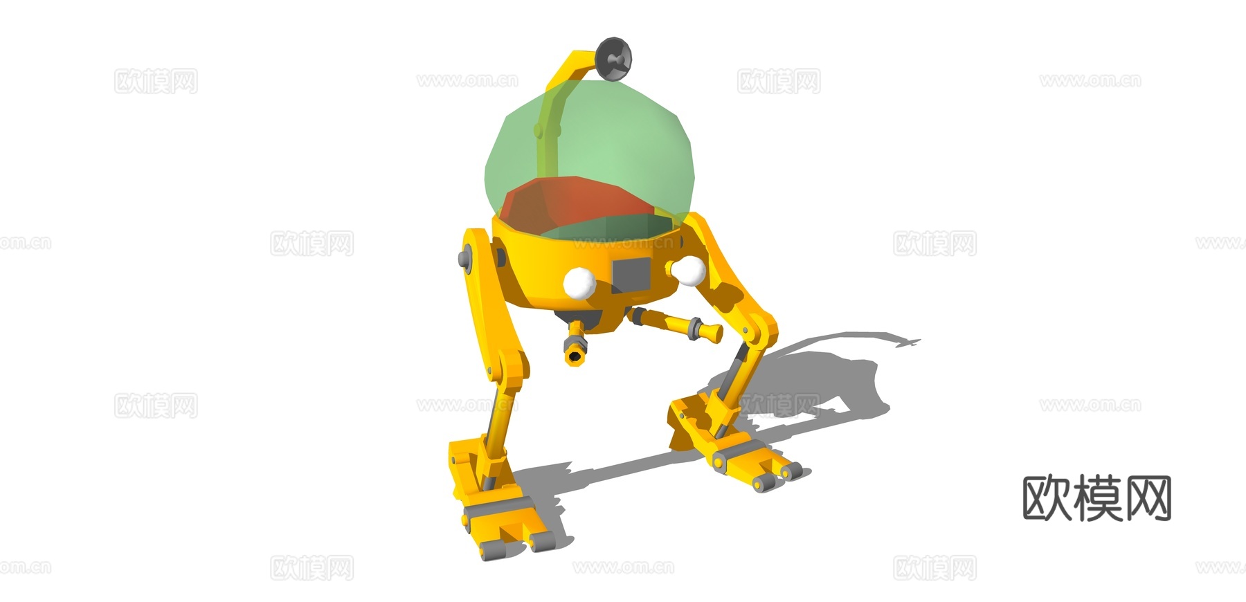 现代高达儿童玩具su模型下载