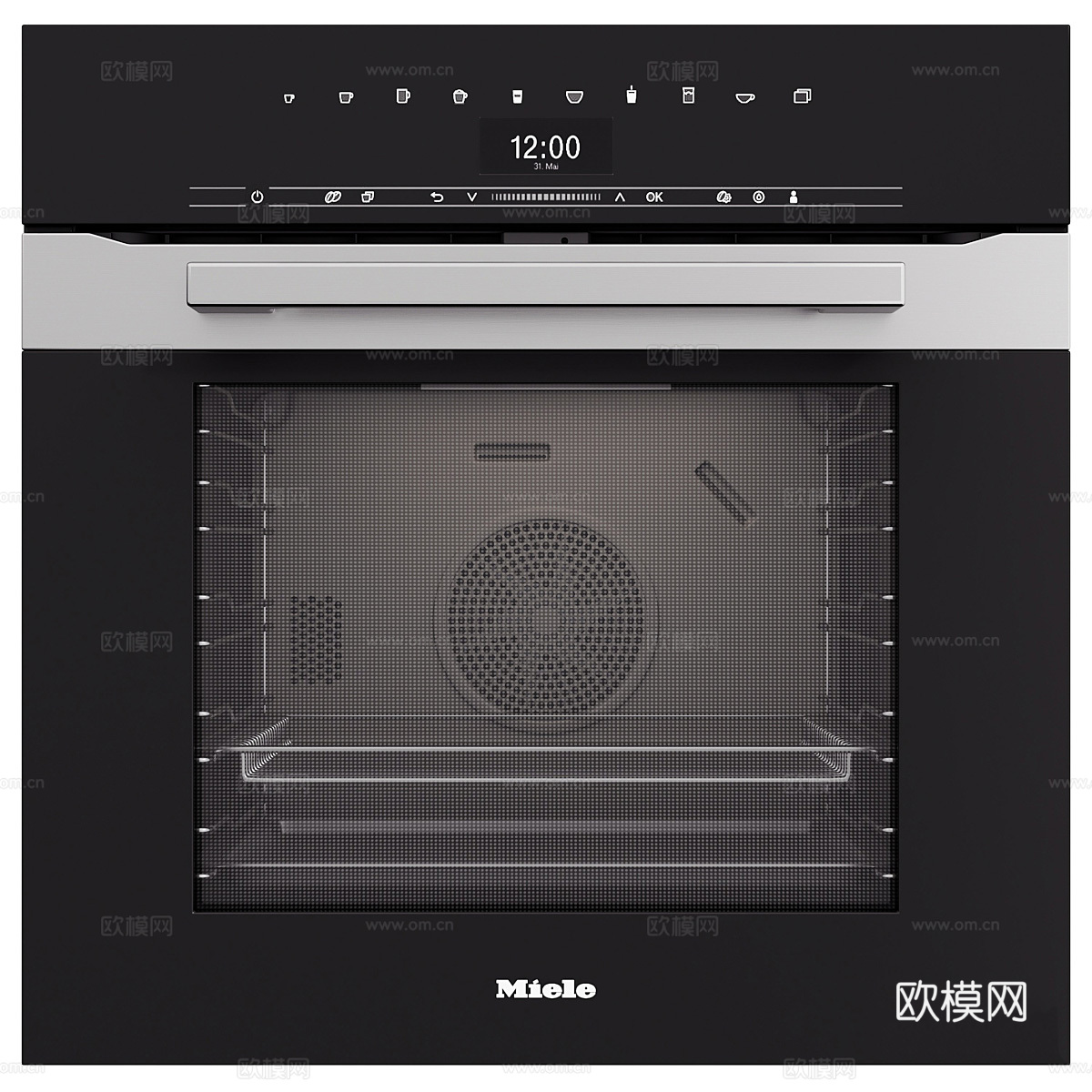 现代意式德国美诺 Miele 厨房电器3d模型