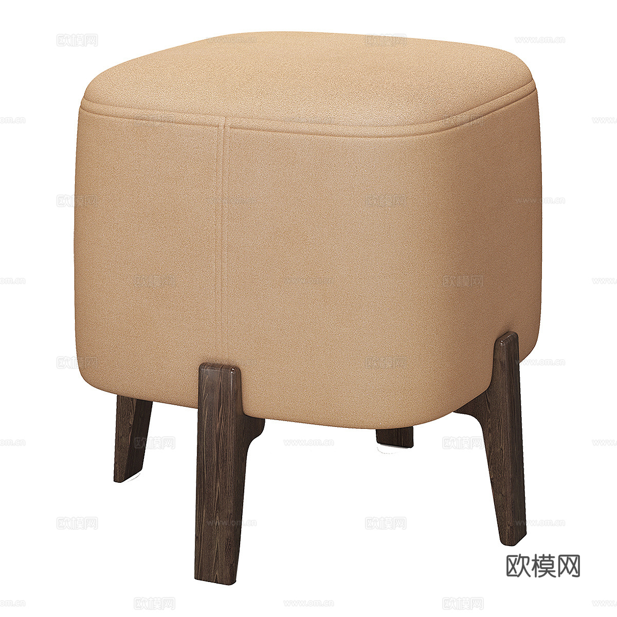 北欧简约矮凳 矮凳 简约矮凳 装饰矮凳3d模型
