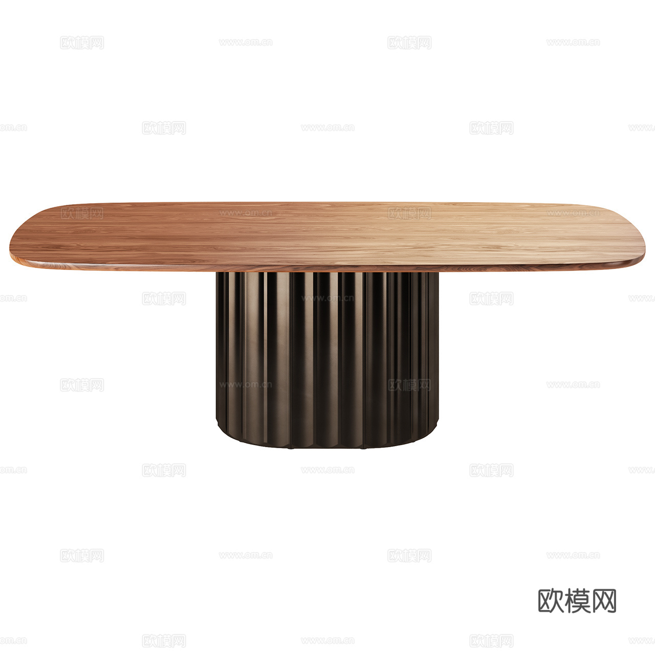 Bonaldo 意式餐桌 极简餐桌 实木餐桌 金属餐桌3d模型