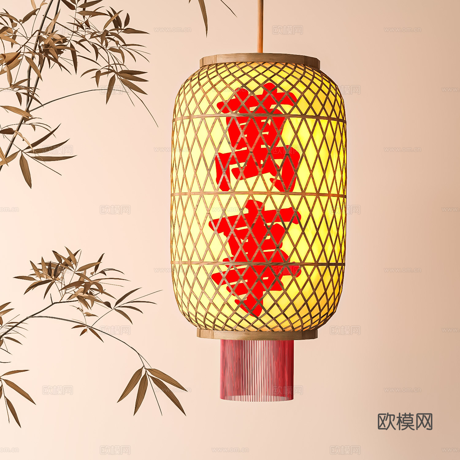 灯笼su模型