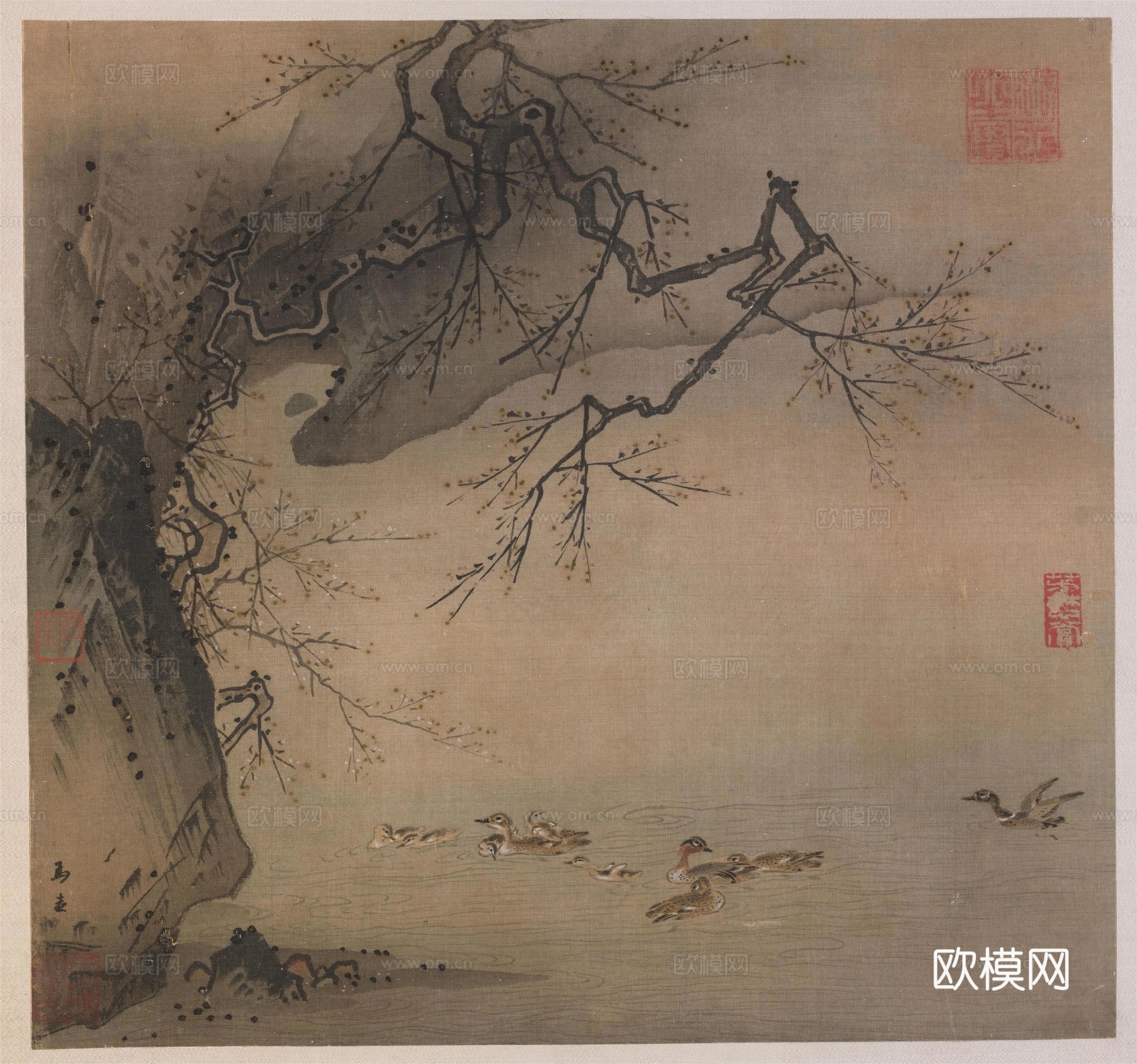新中式挂画  国画 艺术画 装饰画