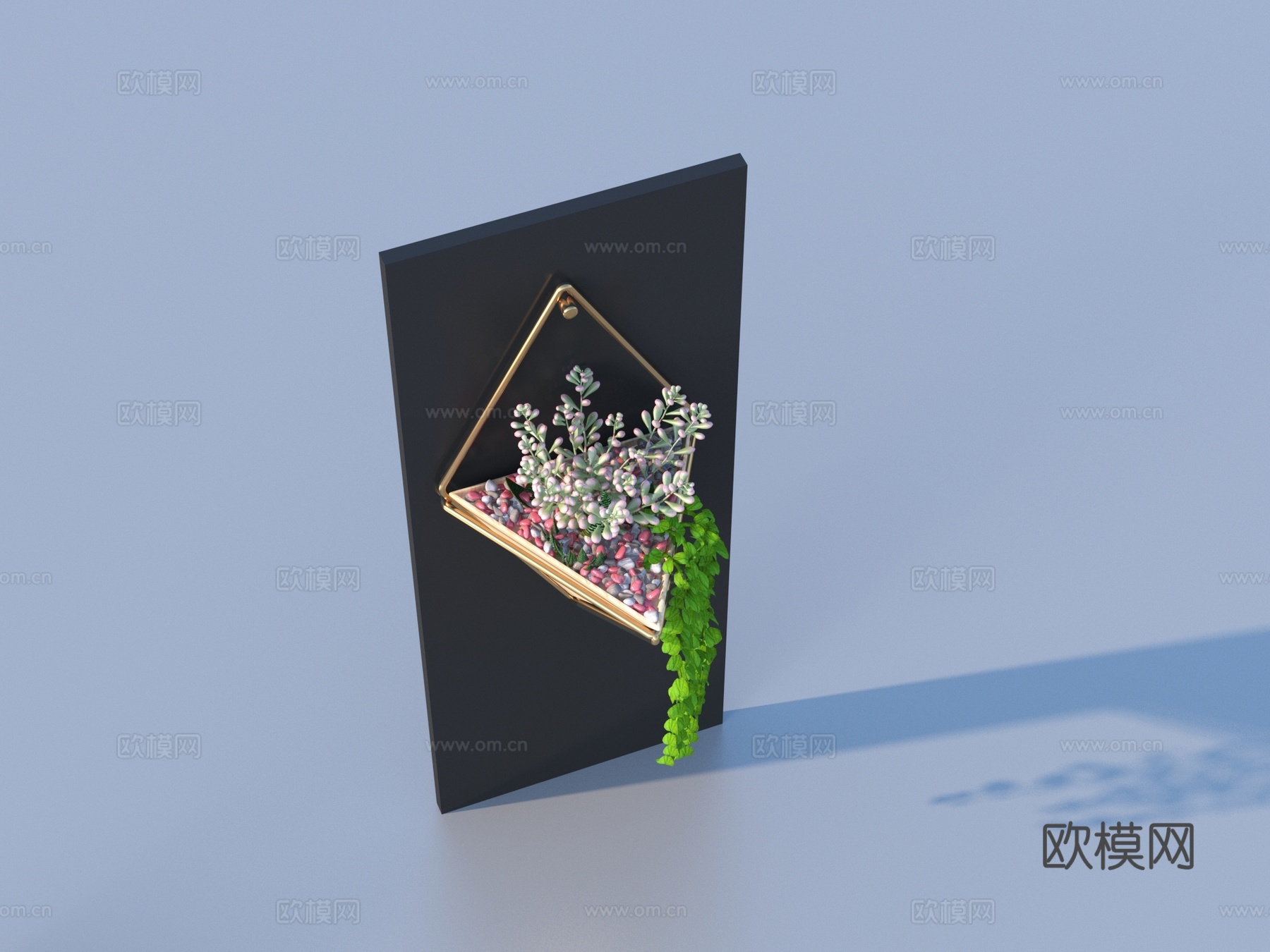 花盆 盆栽 绿植 植物3d模型