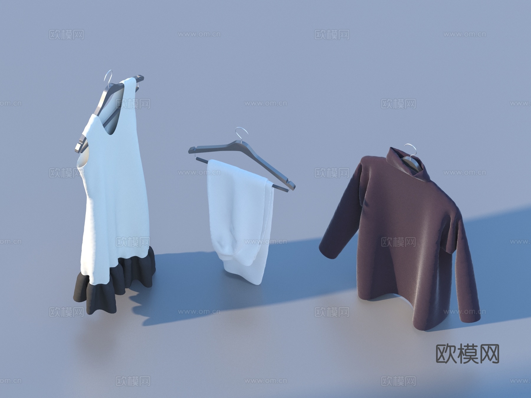 衣服 服饰 服装3d模型