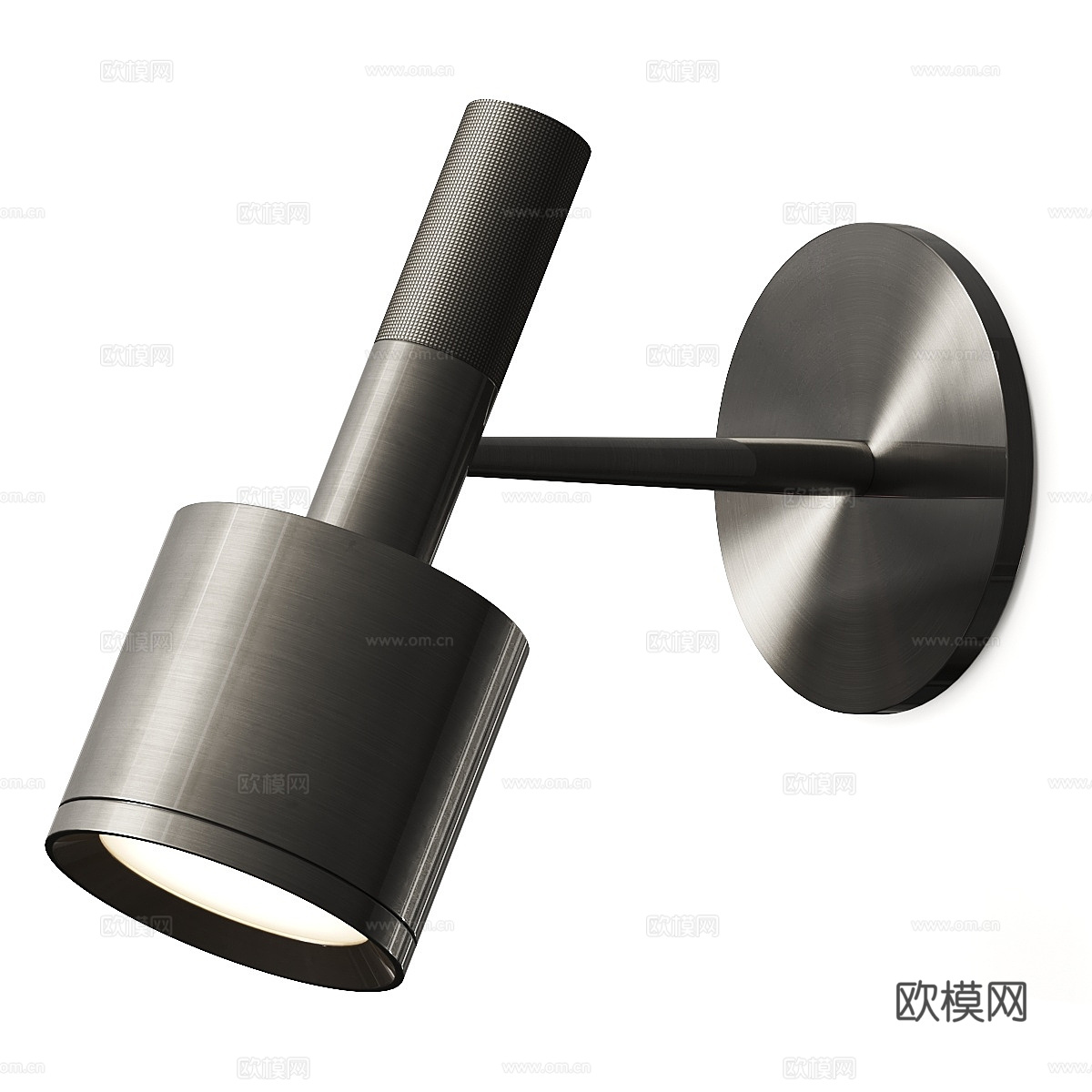现代轻奢极简金属壁灯 阅读灯3d模型