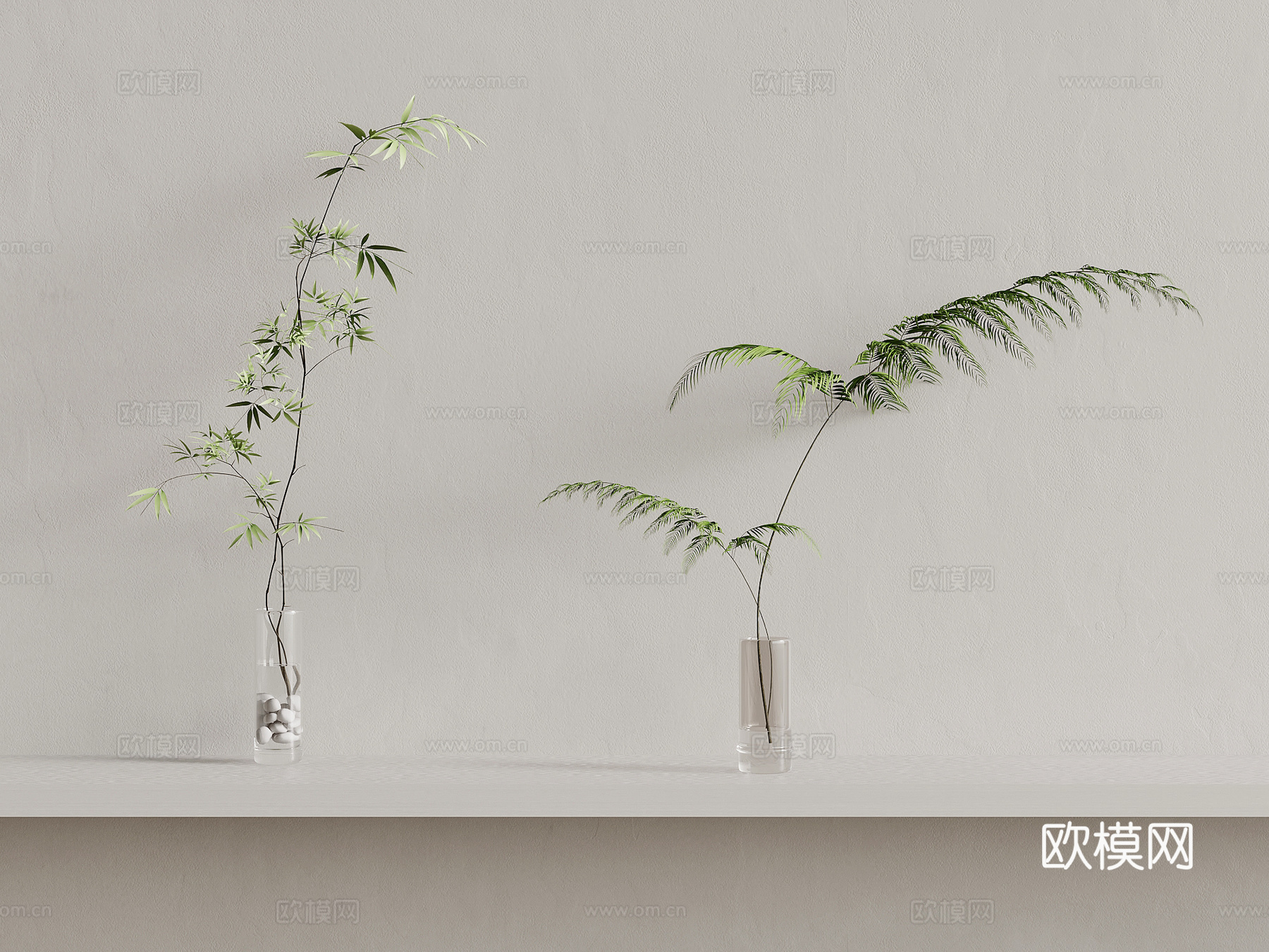 05绿植 现代绿植 桌面绿植3d模型