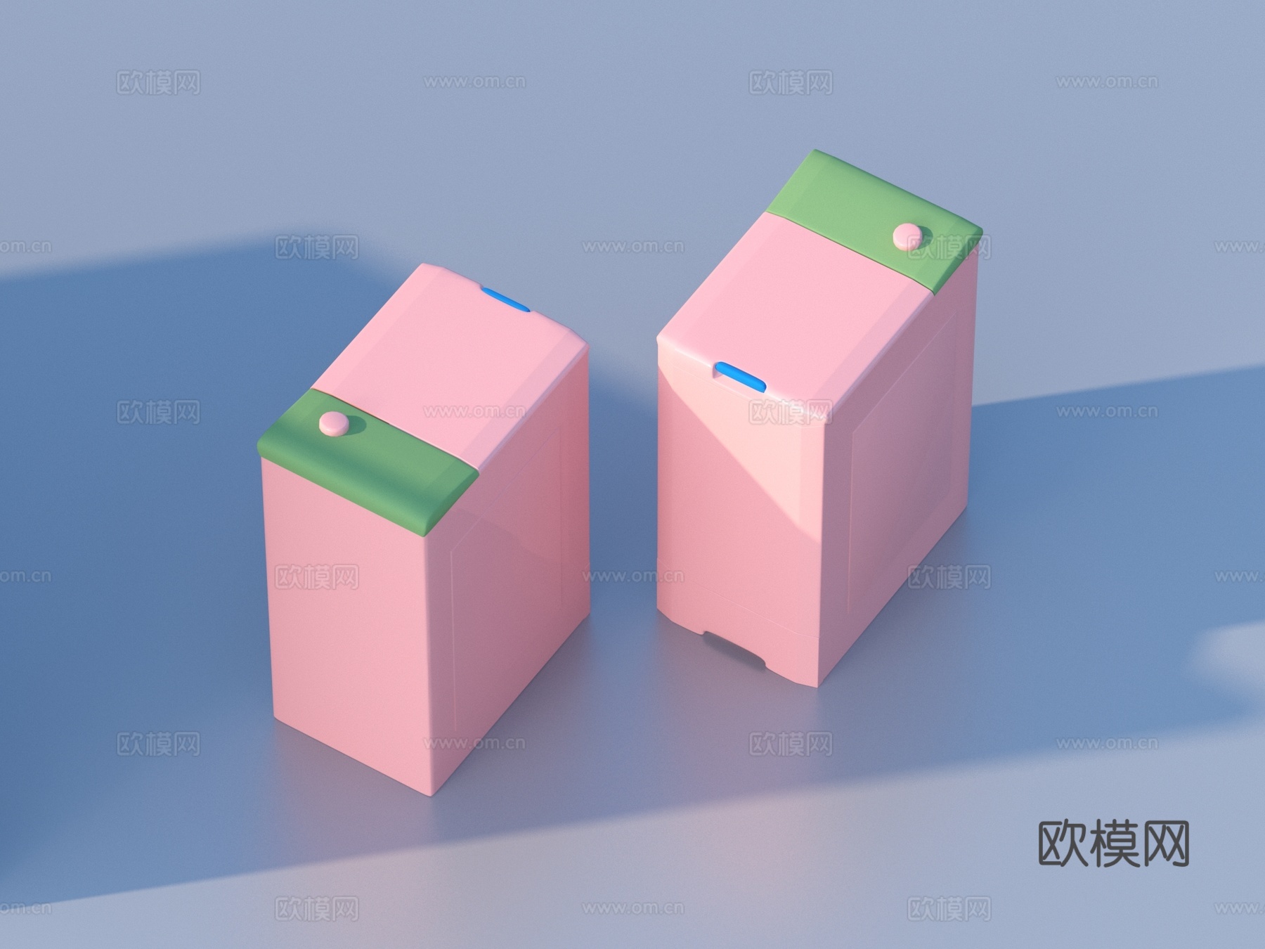 洗衣机 电器 小家电su模型