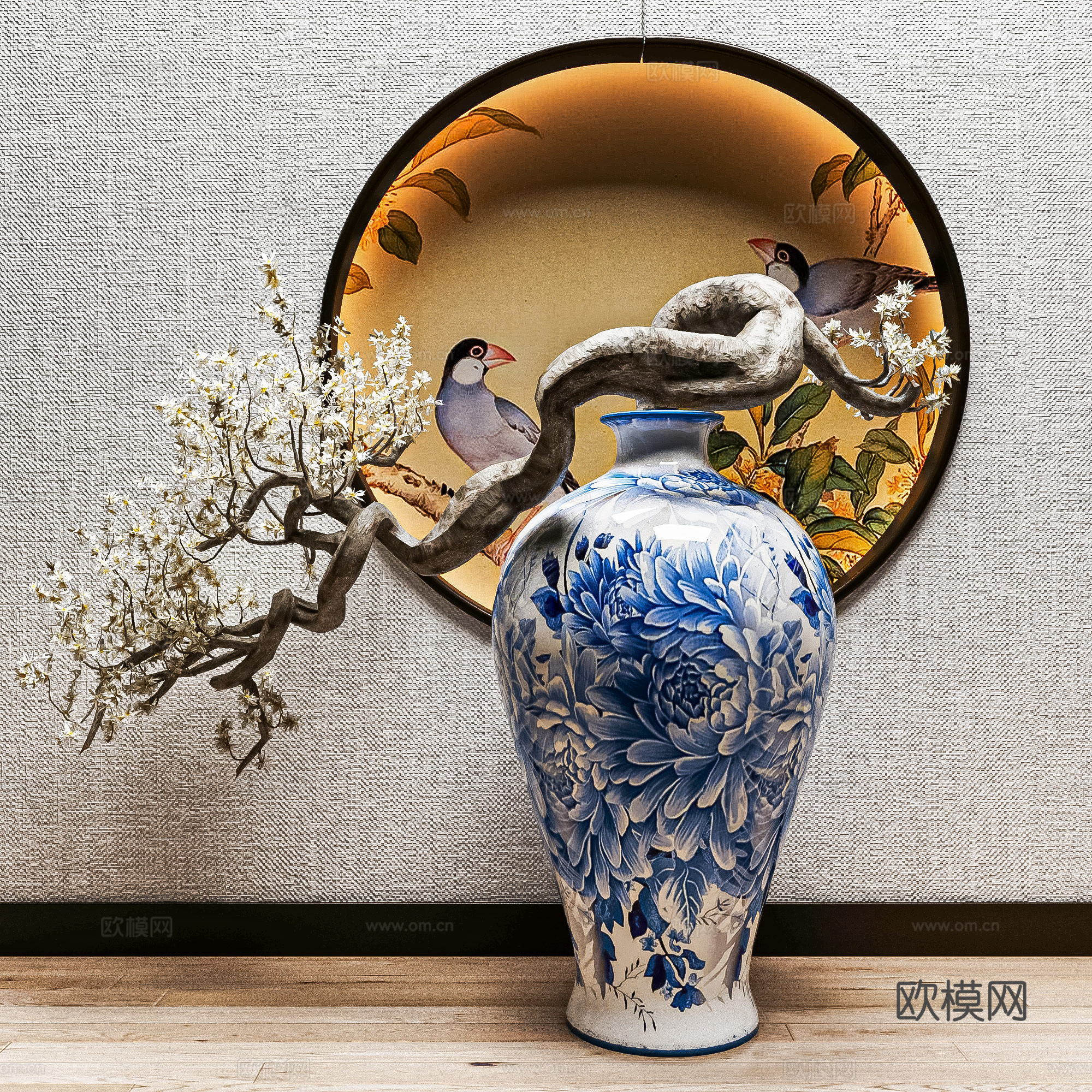 盆栽盆景su模型