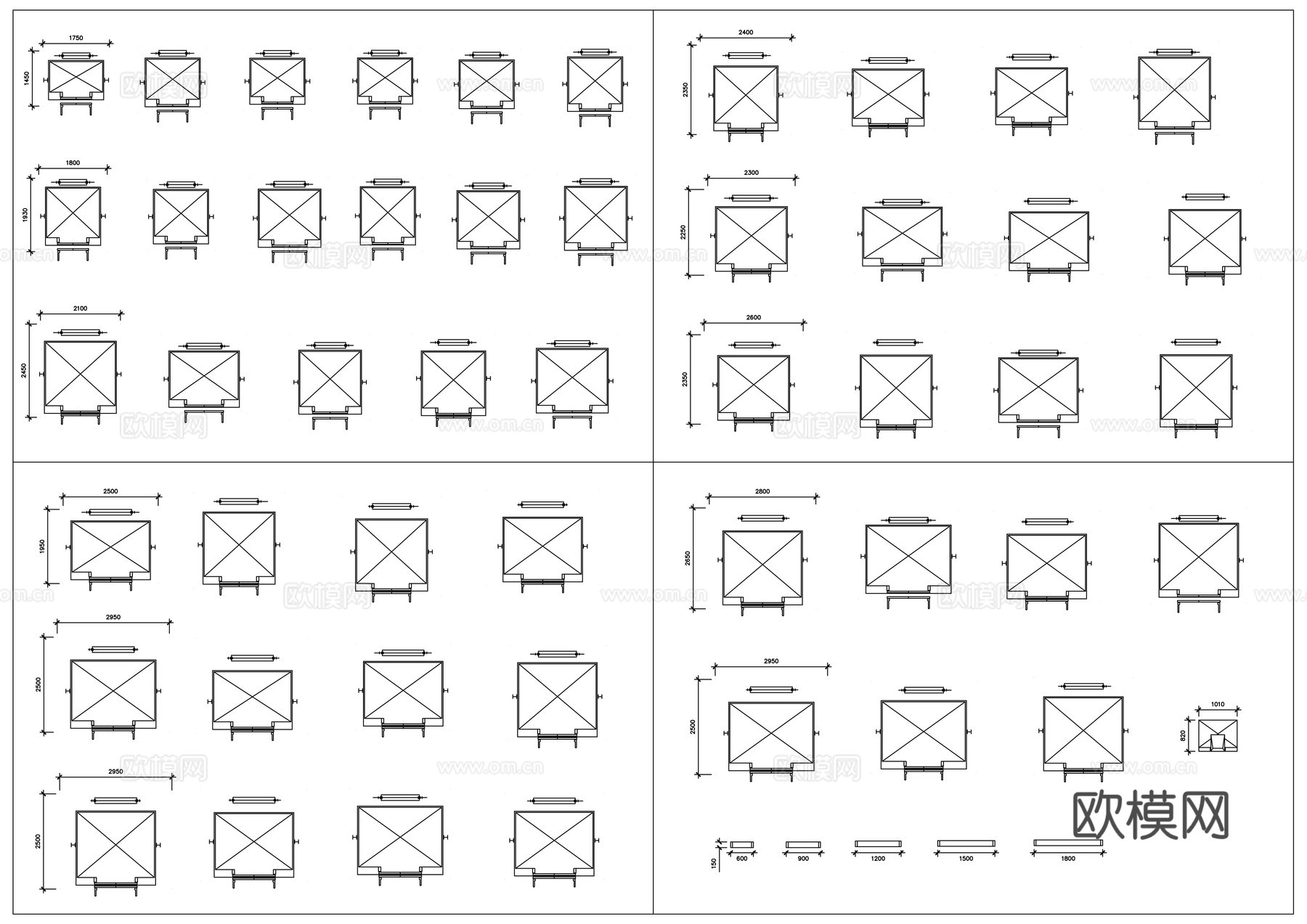 电梯井外观图 电梯井设计图 电梯井结构图 电梯井样式图 电梯cad施工图