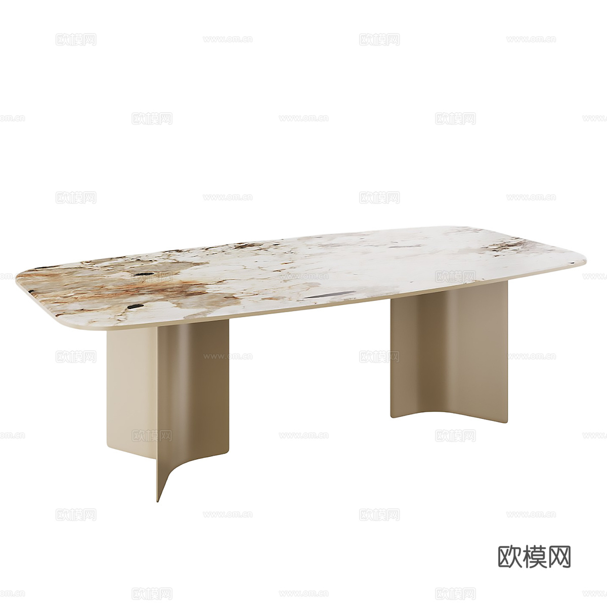北欧简约餐桌 餐桌 简约餐桌 装饰餐桌 桌子3d模型