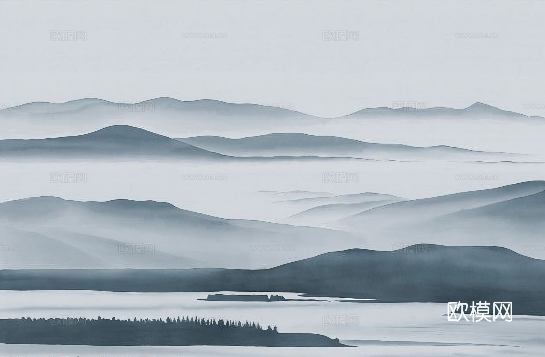 山水挂画