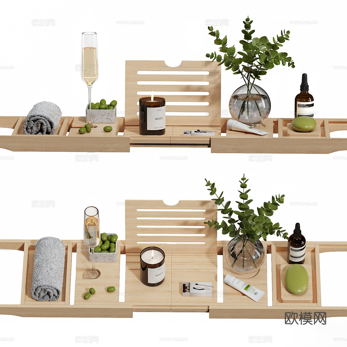 香水化妆品3d模型