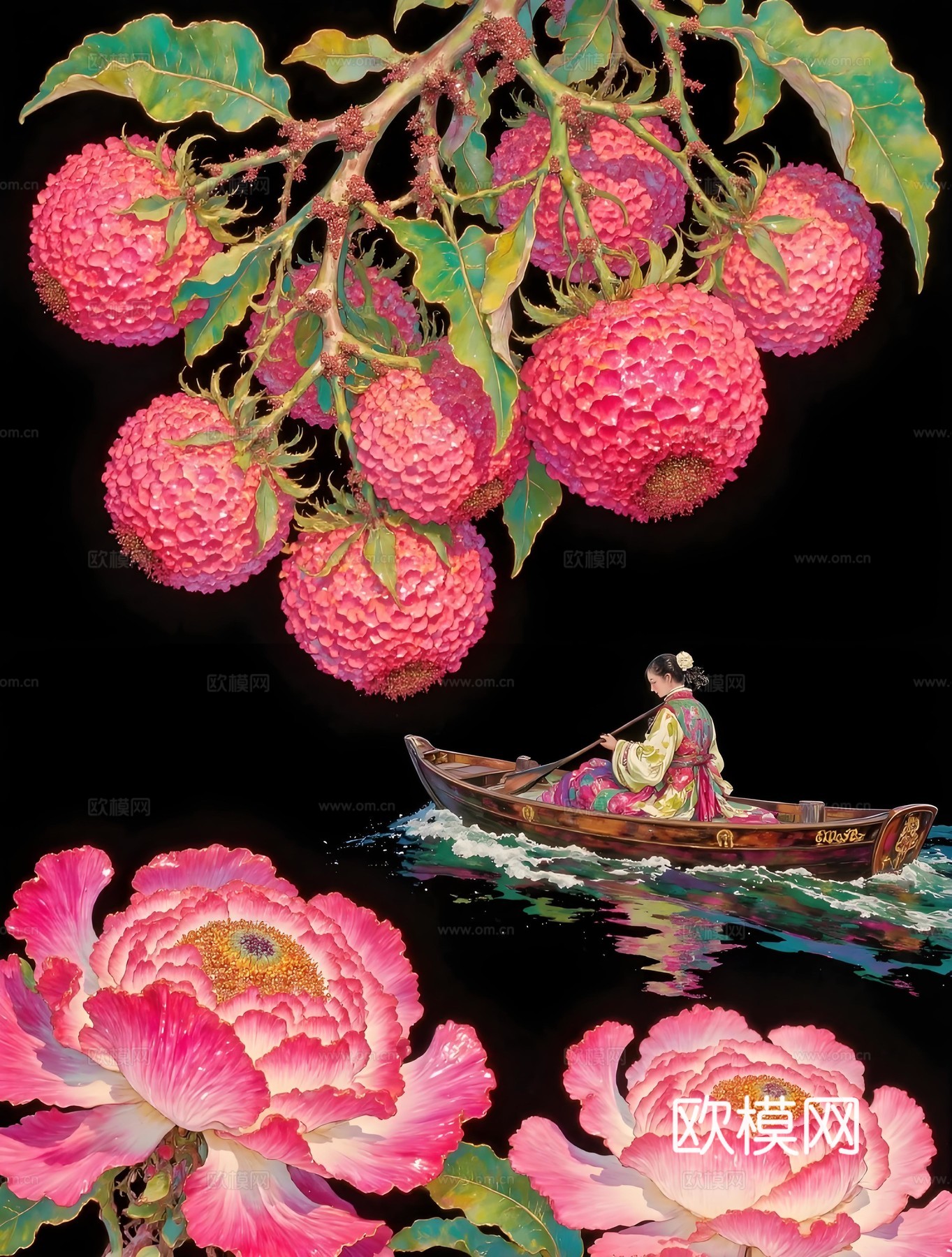艺术动物挂画