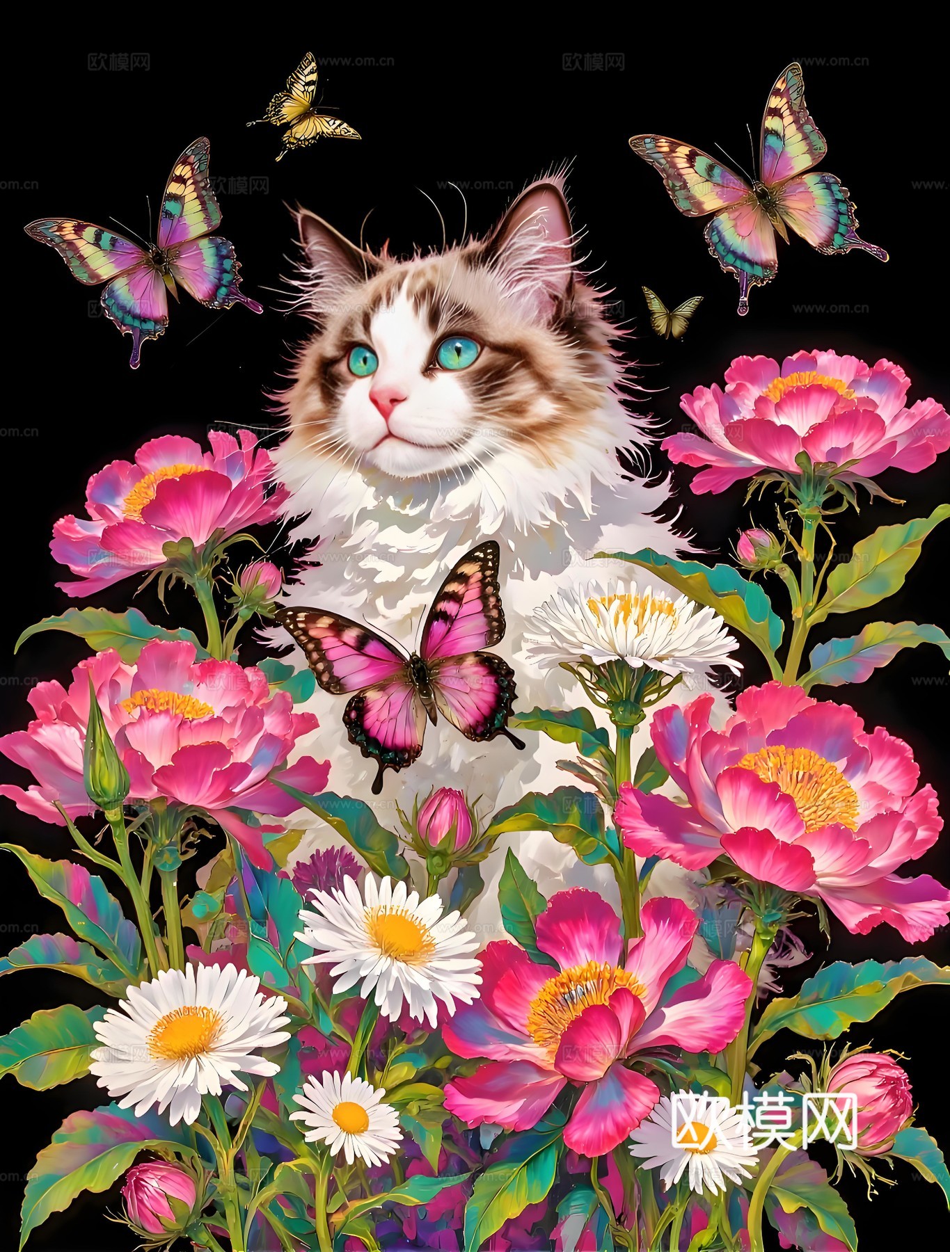 动物艺术挂画