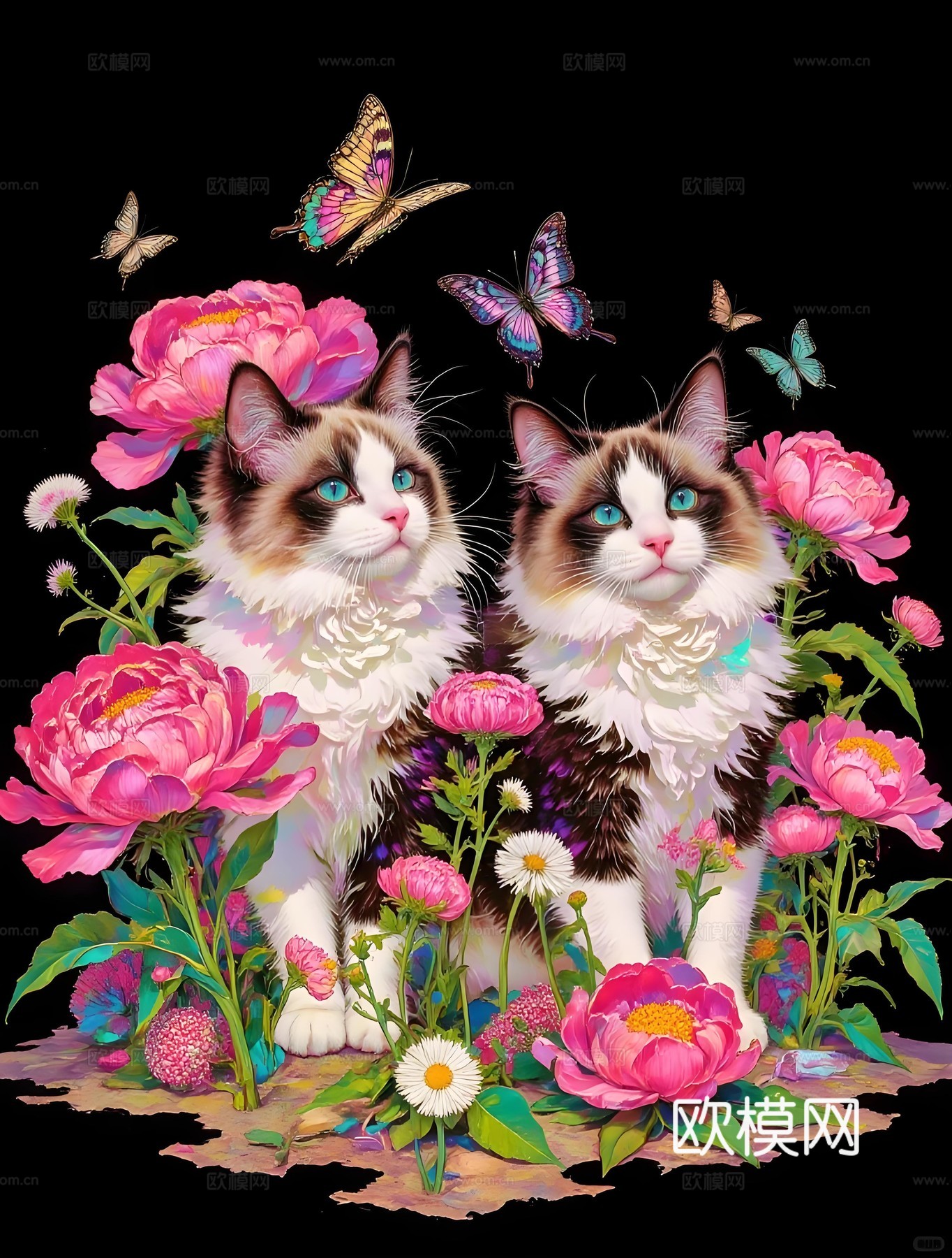 动物艺术挂画