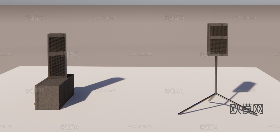 现代音响su模型下载