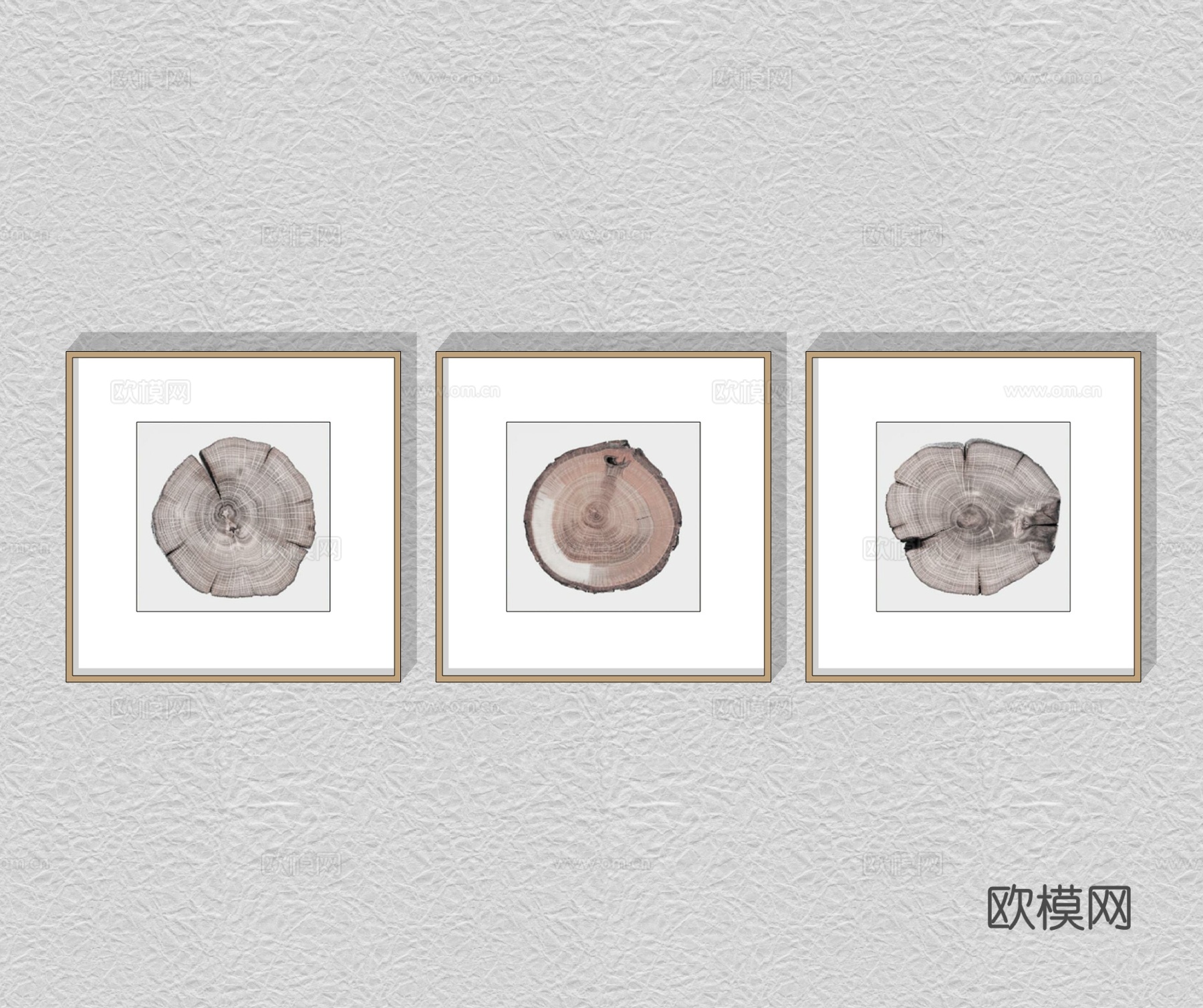 现代装饰画挂画su模型下载