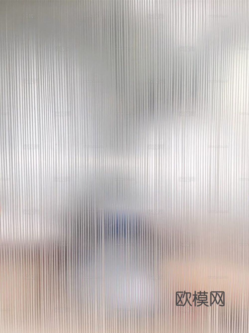 现代夹丝玻璃   玻璃贴图